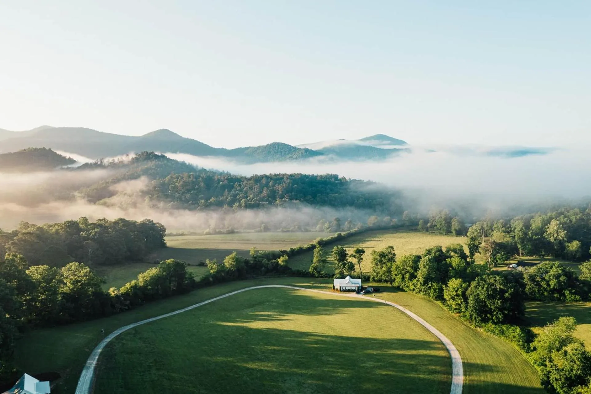 Mountain view in Cottages @ Julep Farms