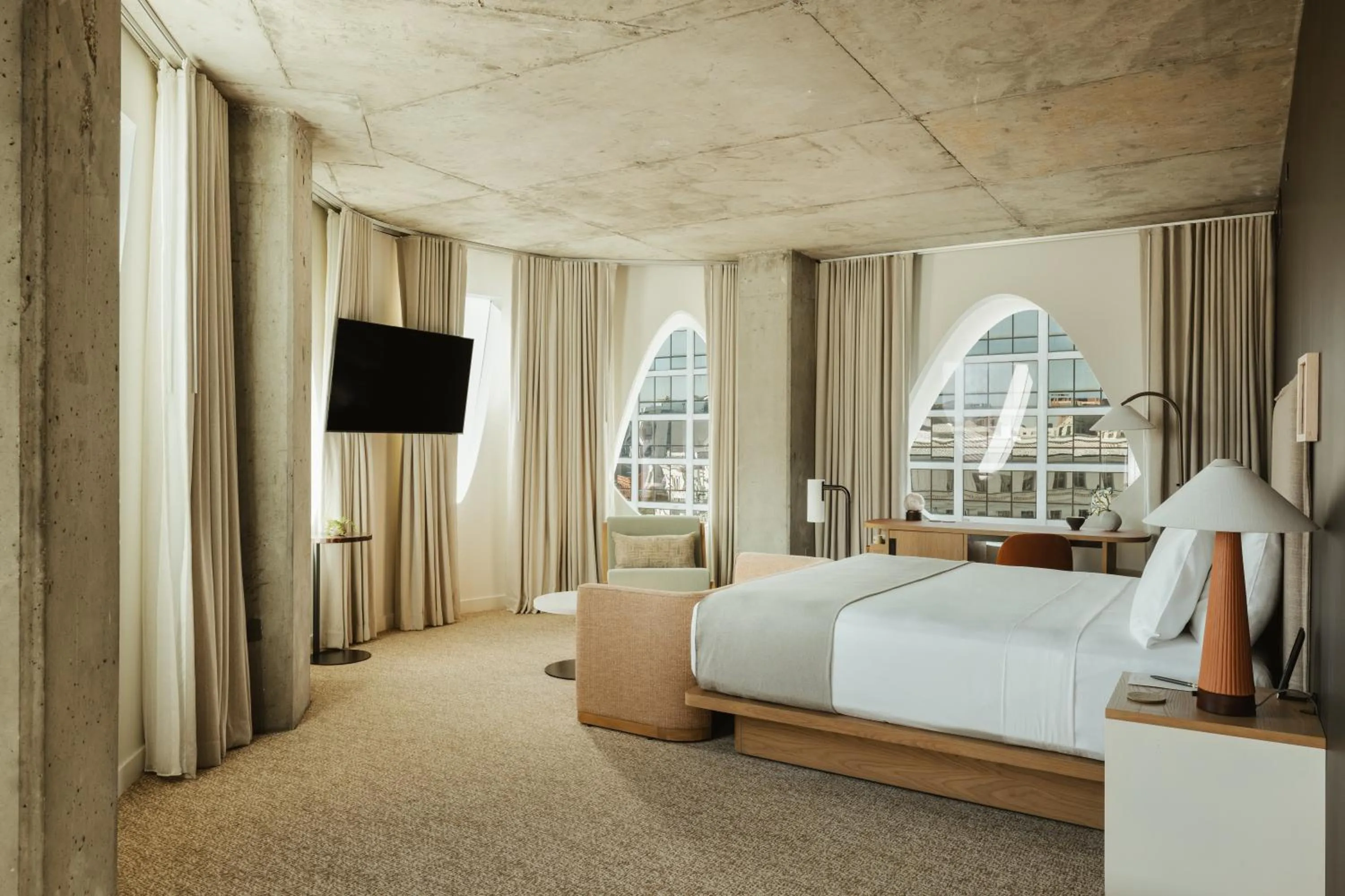 Bedroom, Bed in Populus