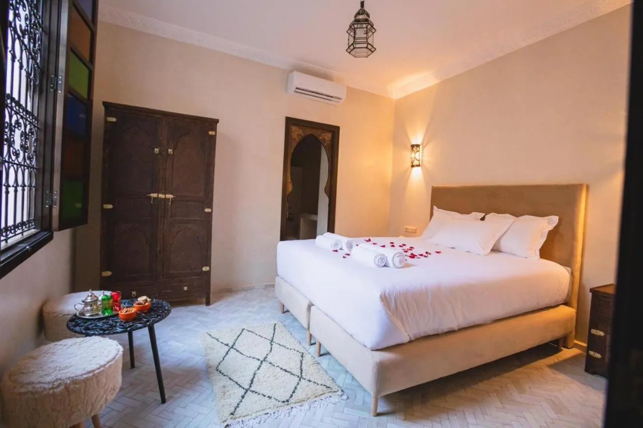 Bed in Riad Zazz