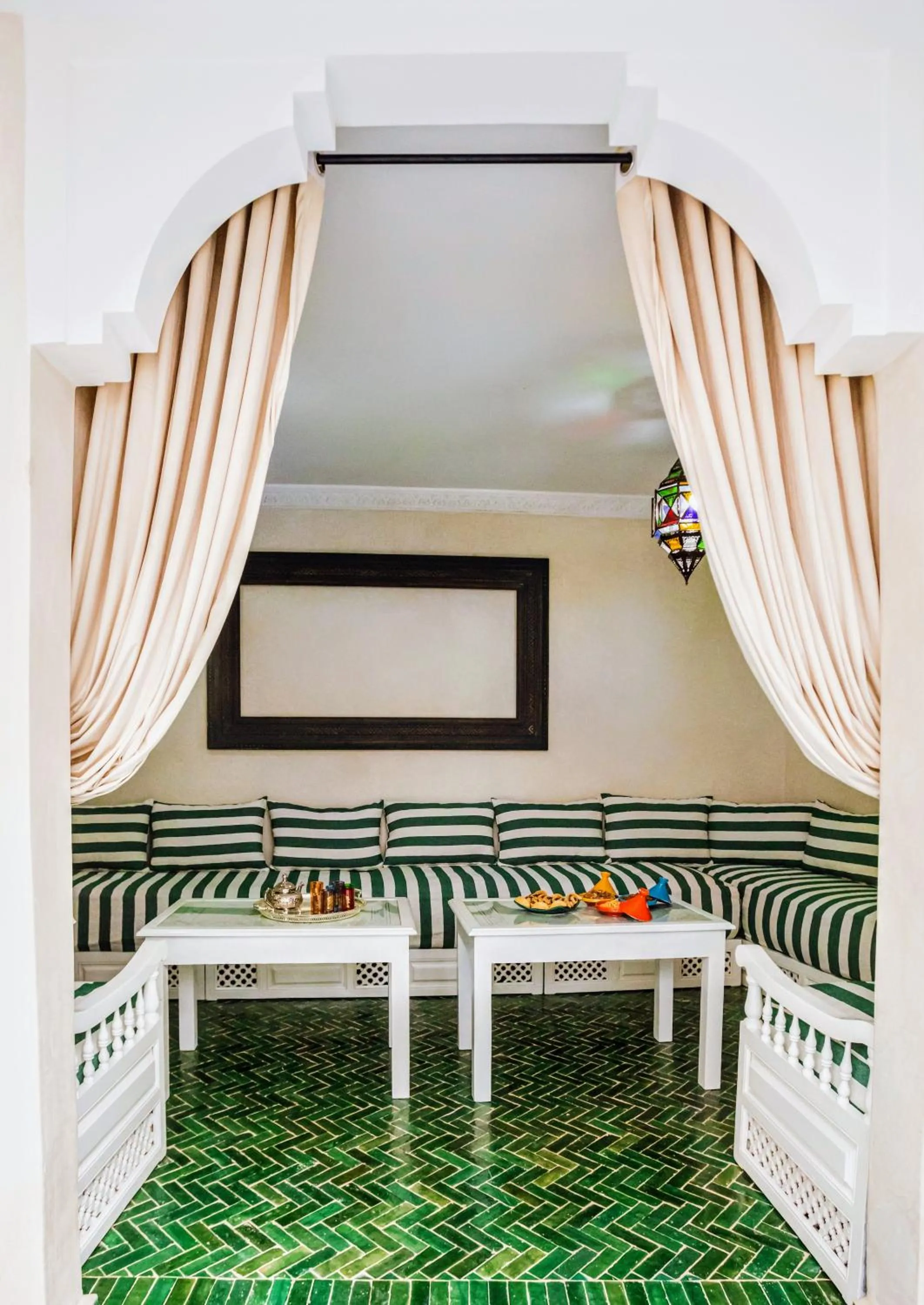 Living room in Riad Zazz