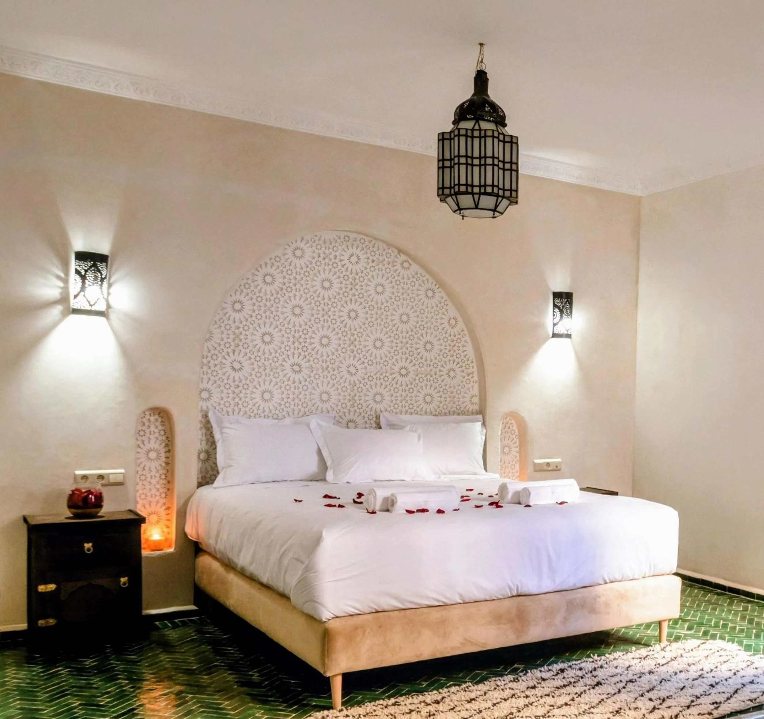 Bed in Riad Zazz