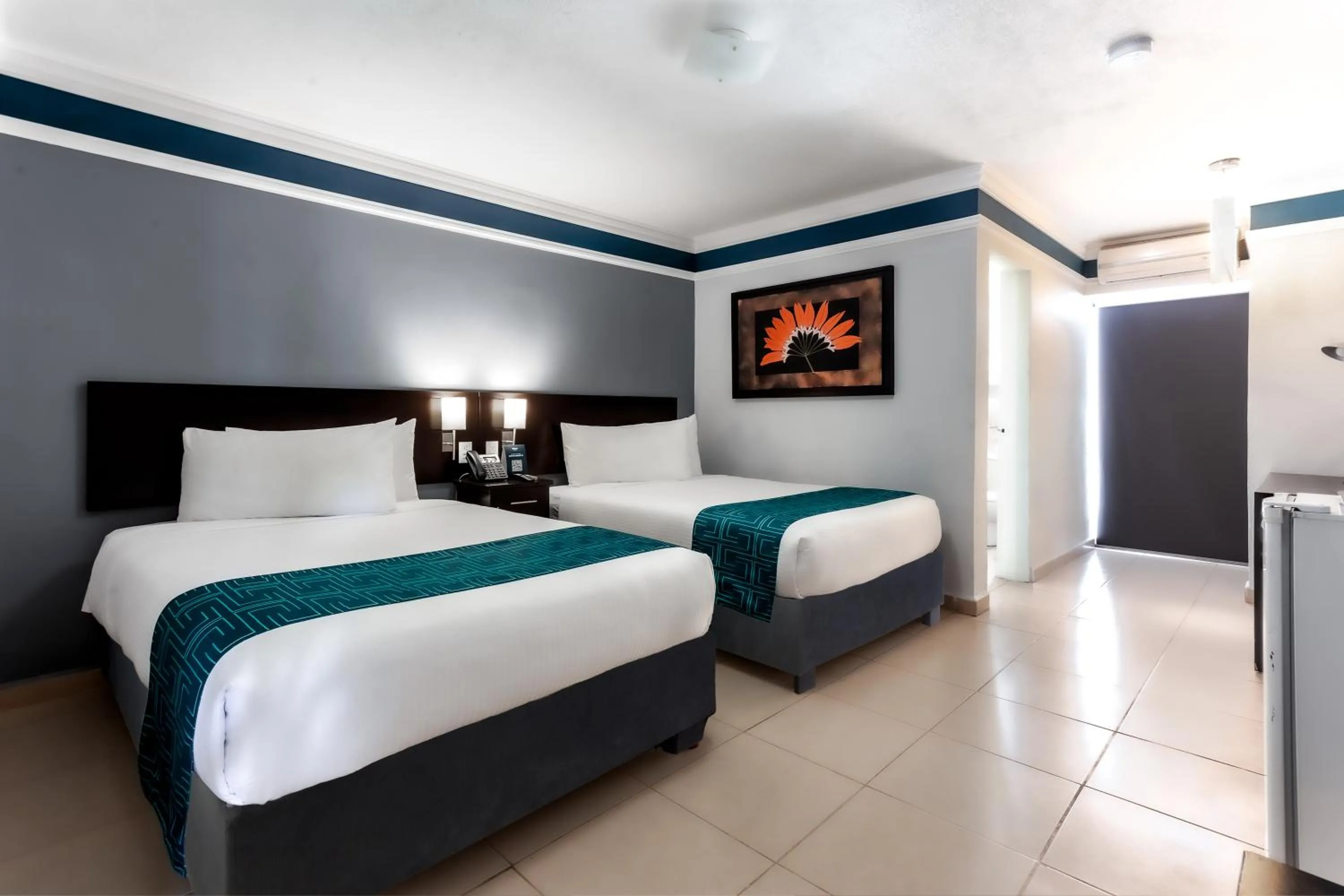 Bed in InHouse Hotel León