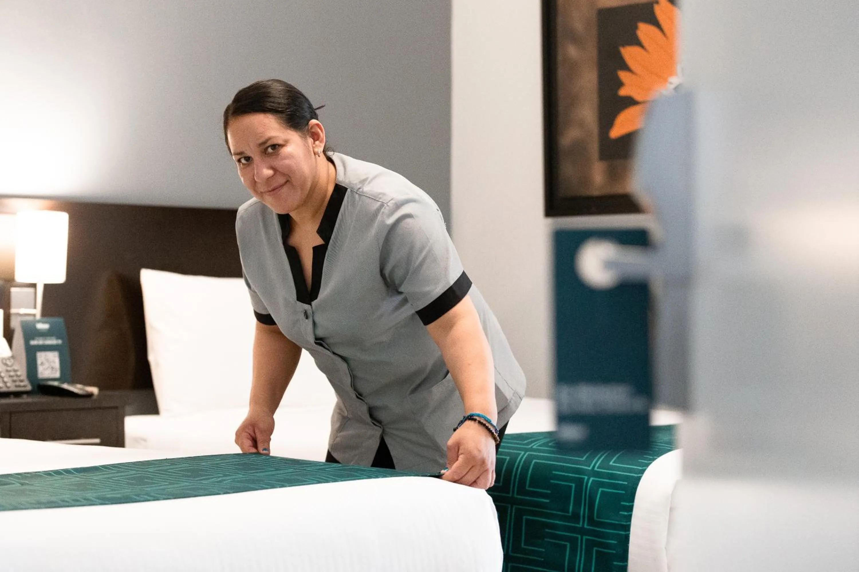 Bed in InHouse Hotel León