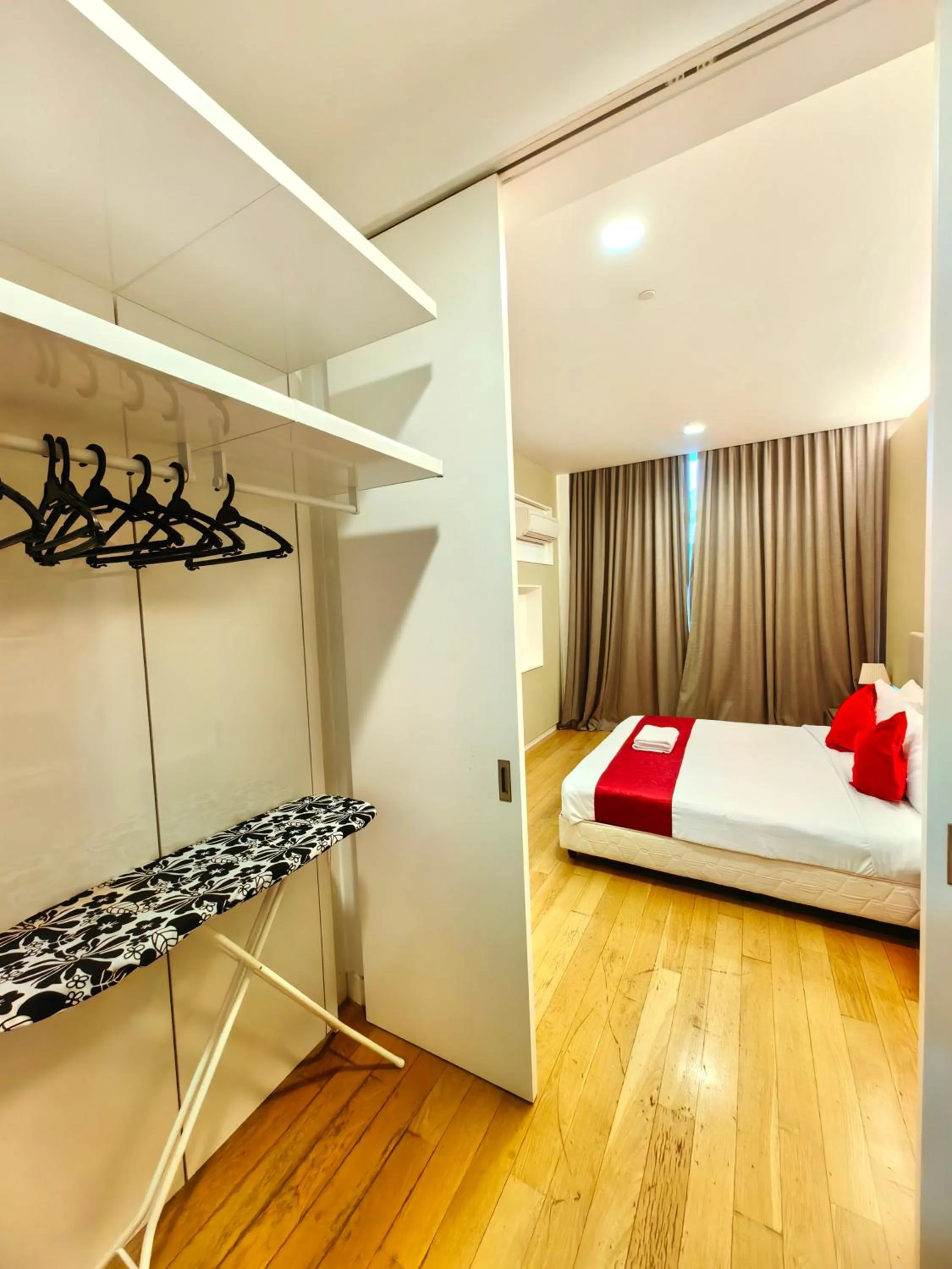 wardrobe in Platinum Suites Tower 1 Kuala Lumpur