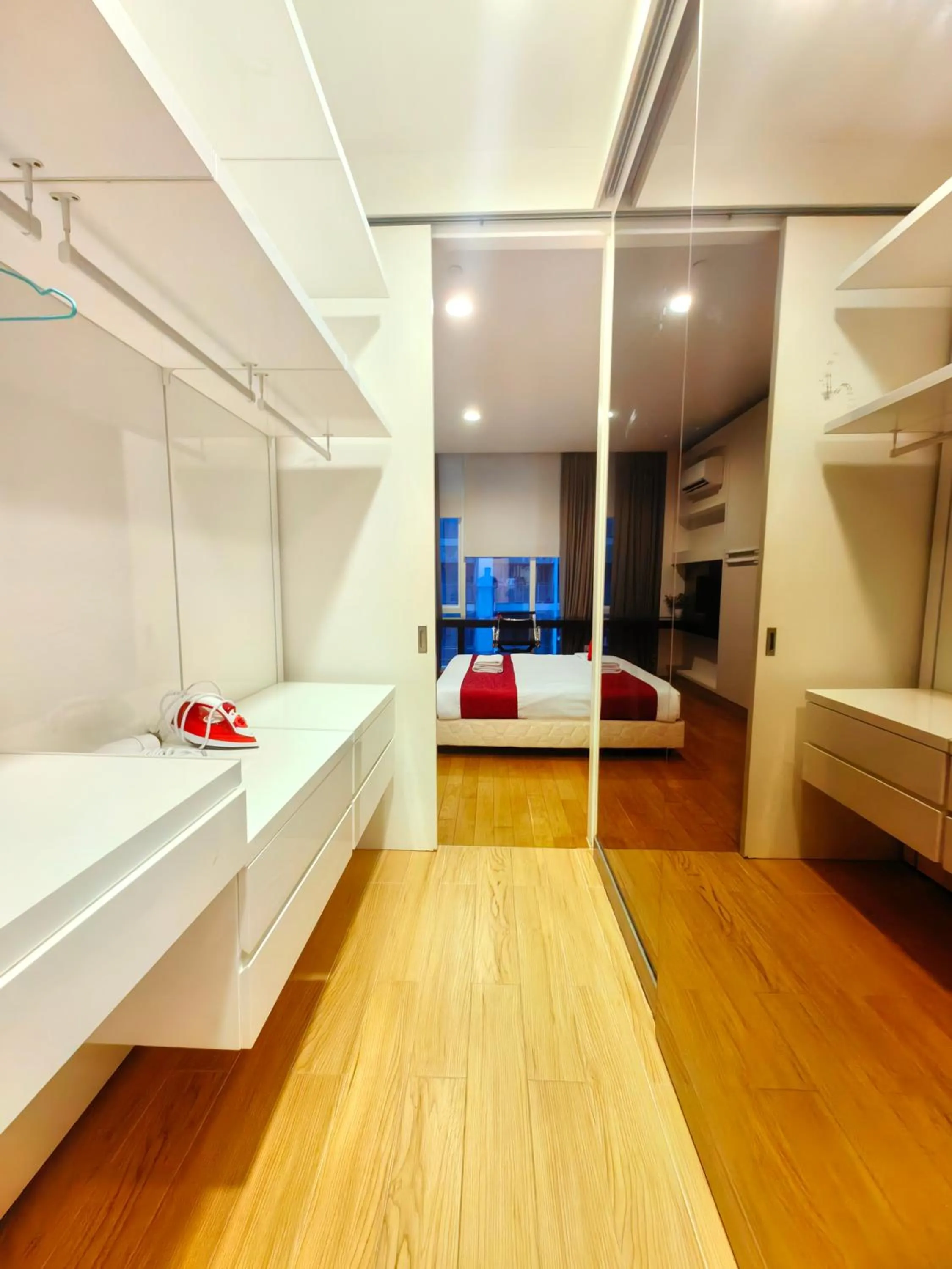 wardrobe in Platinum Suites Tower 1 Kuala Lumpur