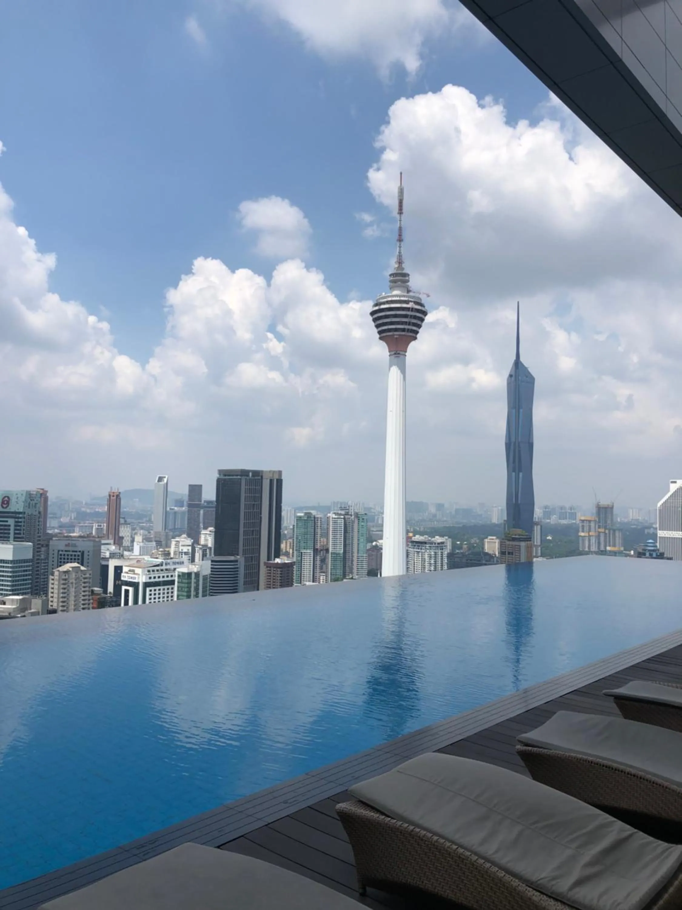 Pool view in Platinum Suites Tower 1 Kuala Lumpur