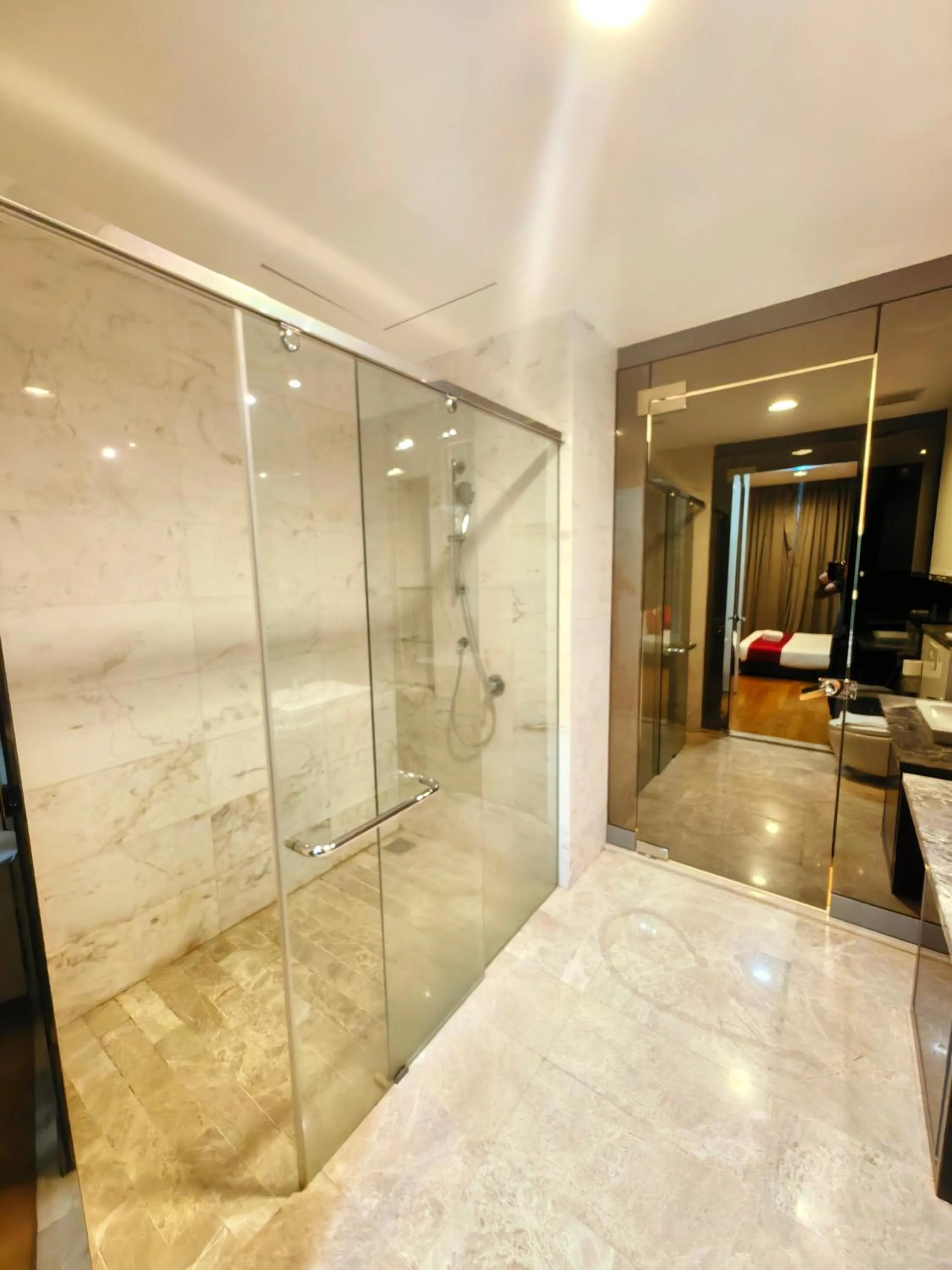Shower in Platinum Suites Tower 1 Kuala Lumpur