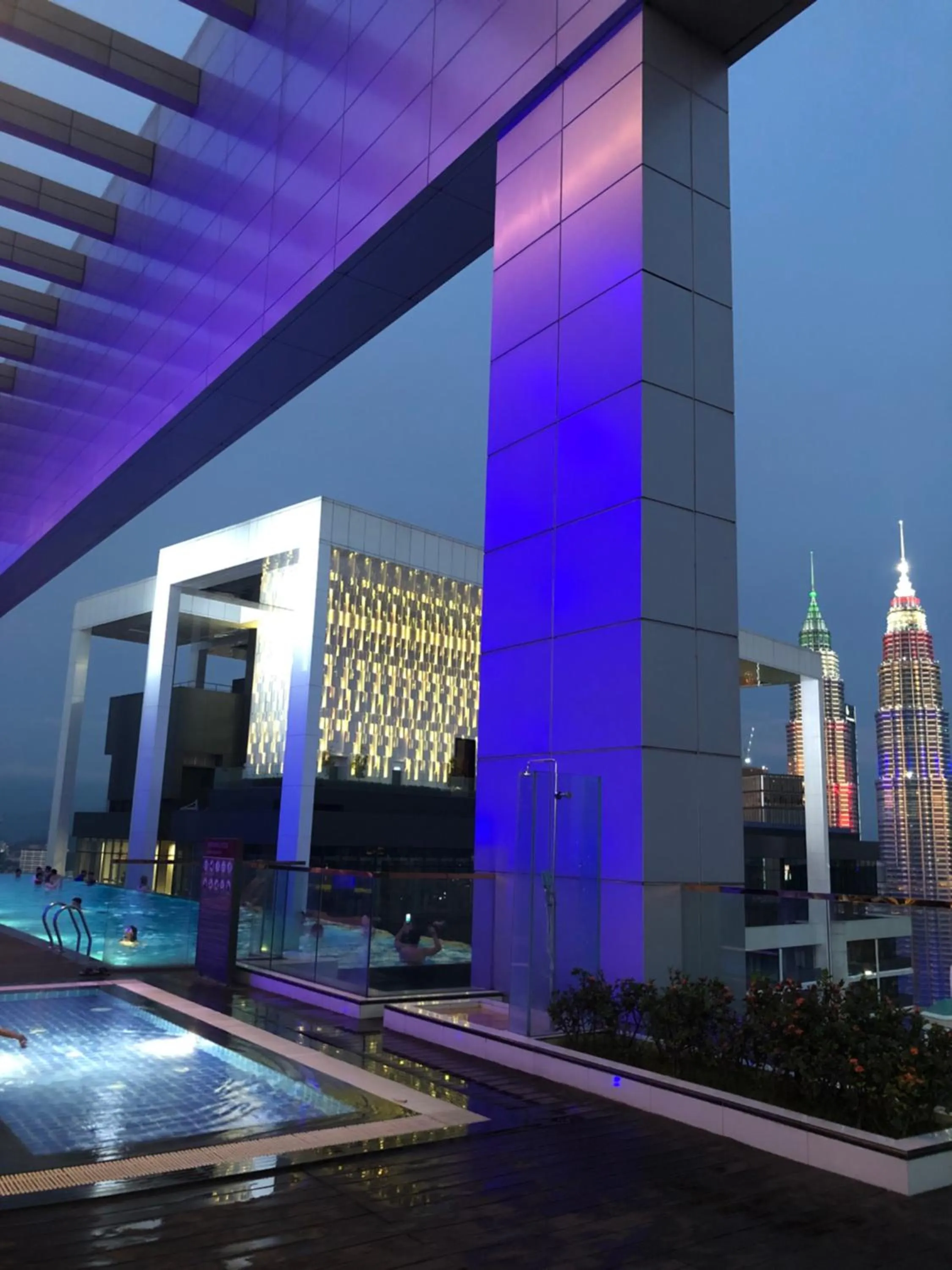 Swimming pool in Platinum Suites Tower 1 Kuala Lumpur