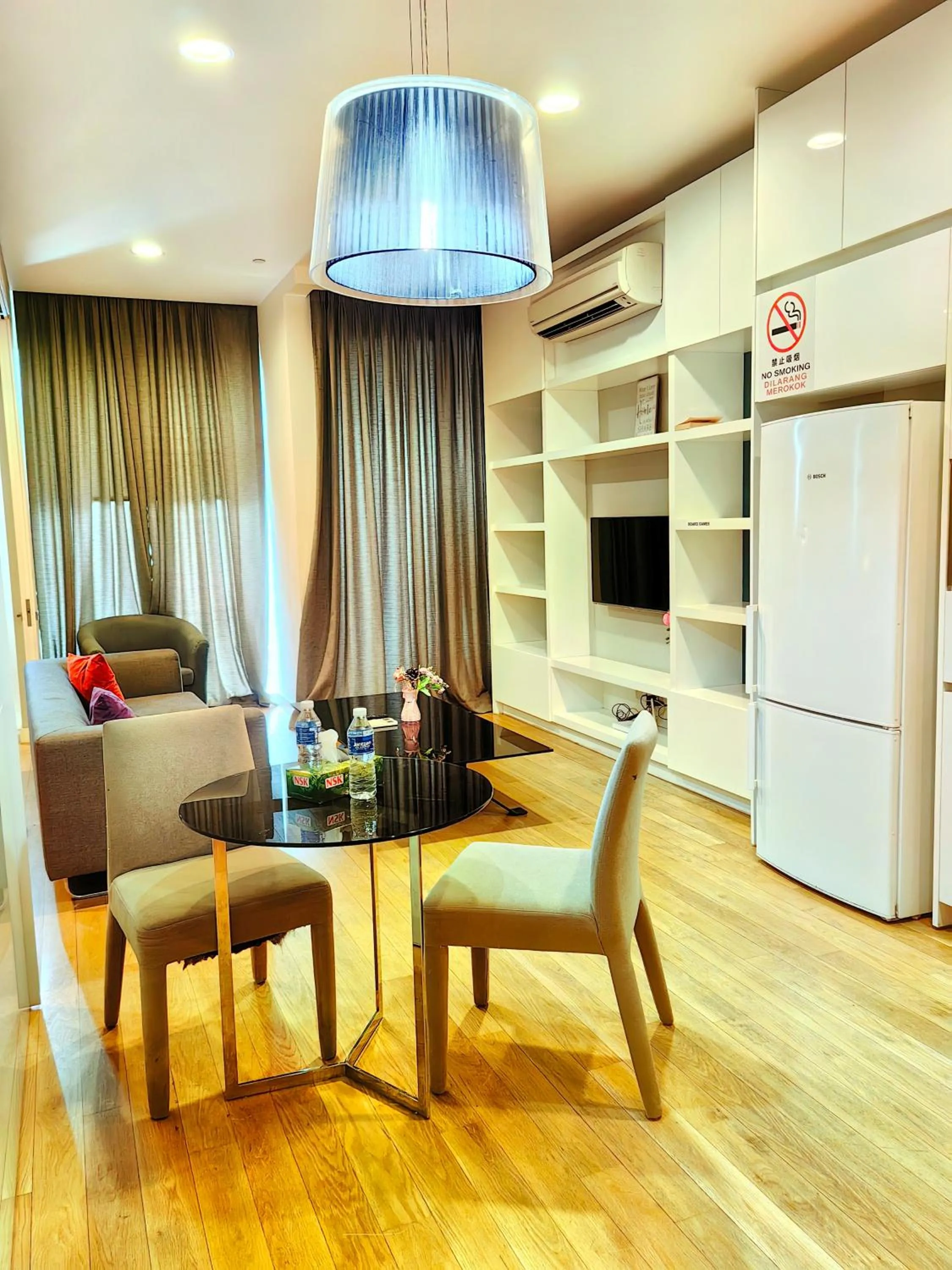 Living room in Platinum Suites Tower 1 Kuala Lumpur