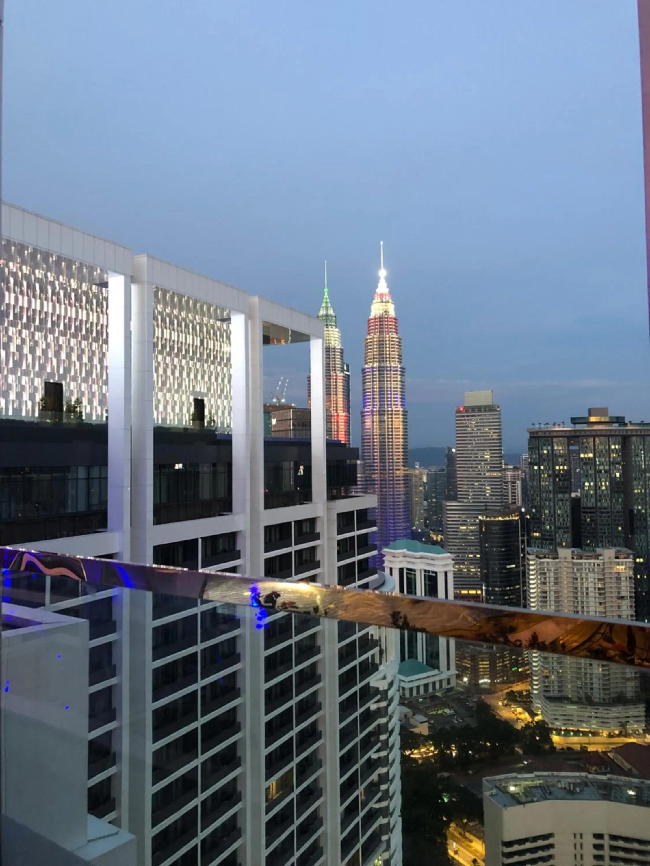 City view in Platinum Suites Tower 1 Kuala Lumpur