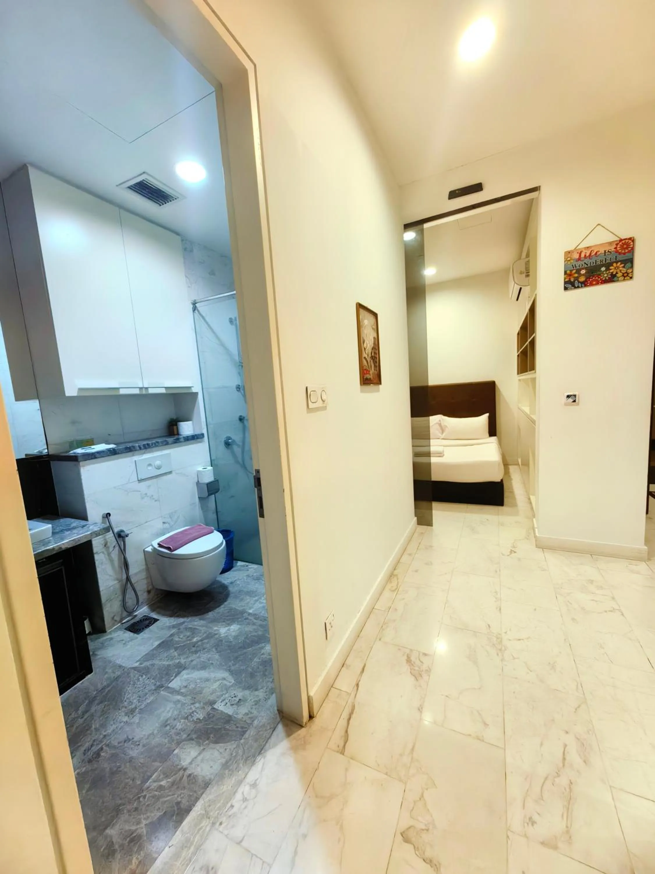 Toilet in Platinum Suites Tower 1 Kuala Lumpur