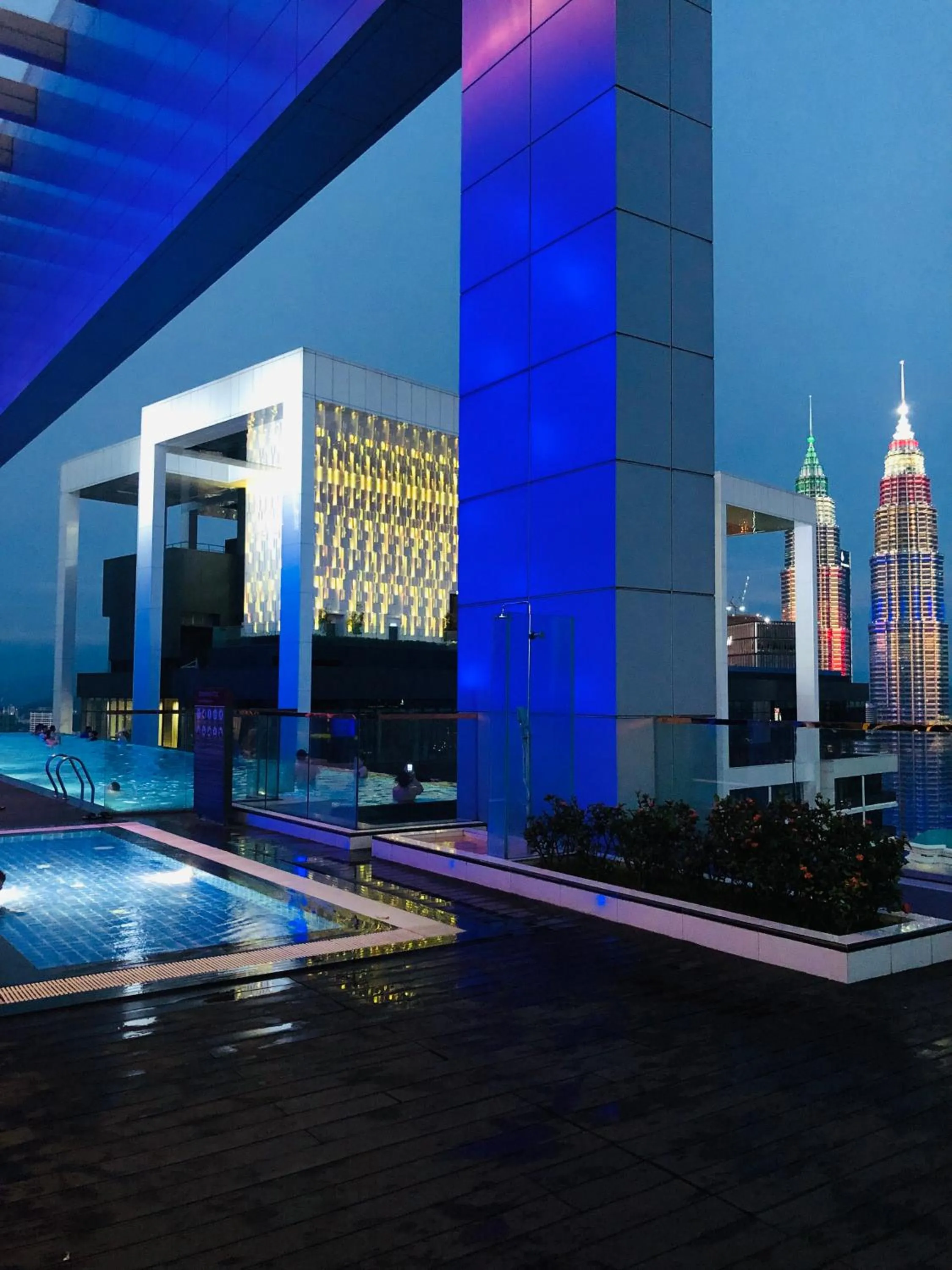 Swimming pool in Platinum Suites Tower 1 Kuala Lumpur