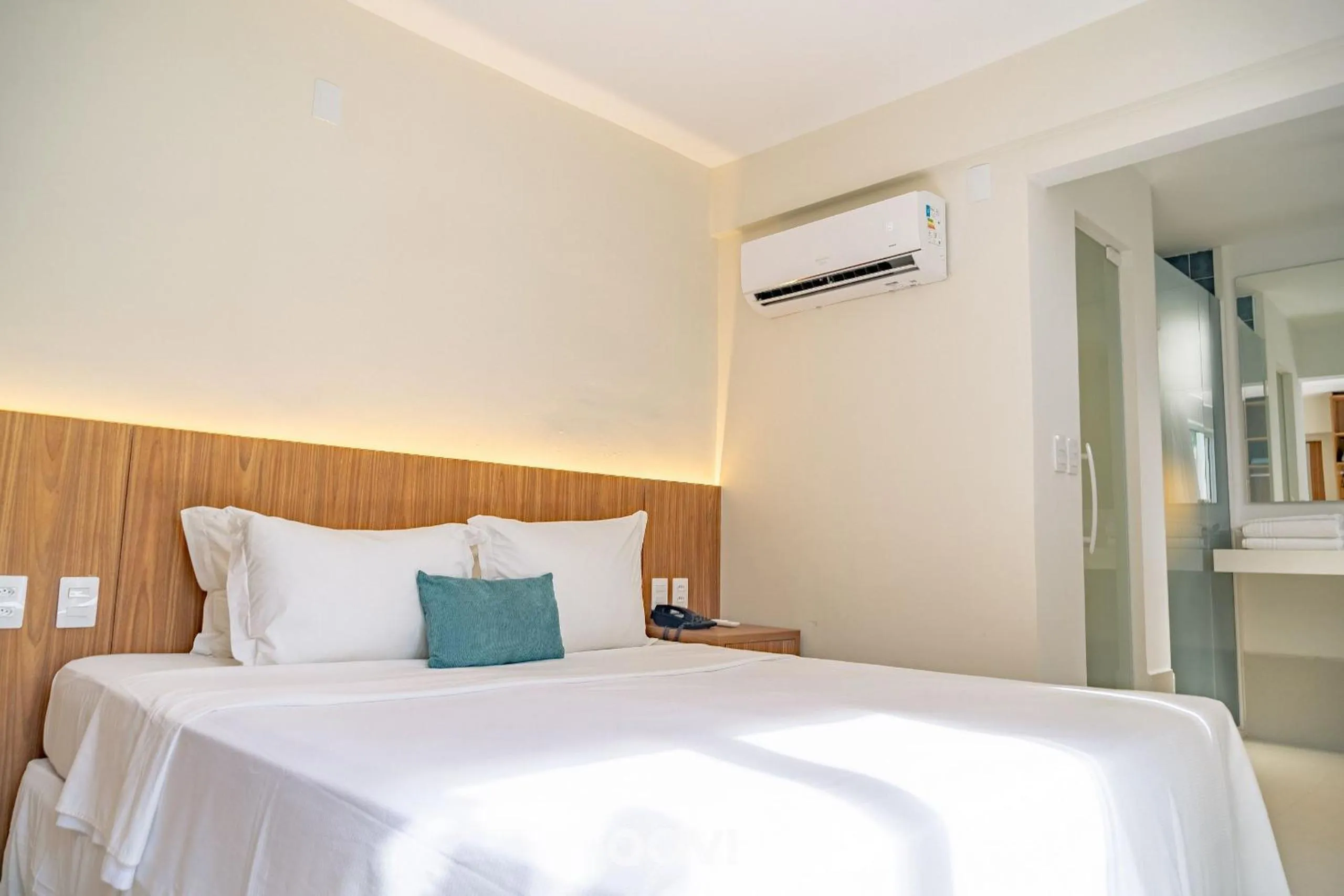 Bedroom, Bed in Vip Praia Hotel em Ponta Negra