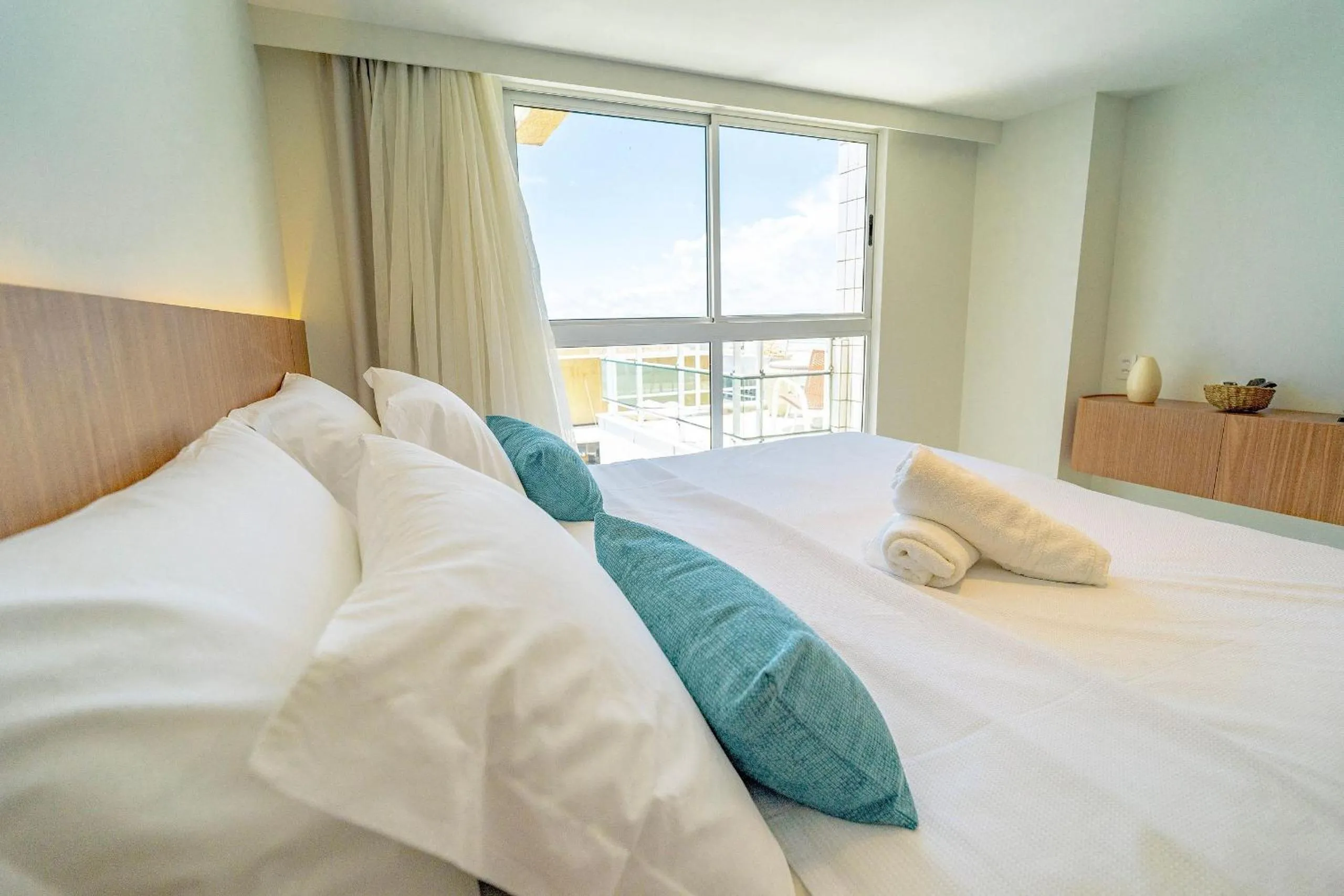 Bed in Vip Praia Hotel em Ponta Negra