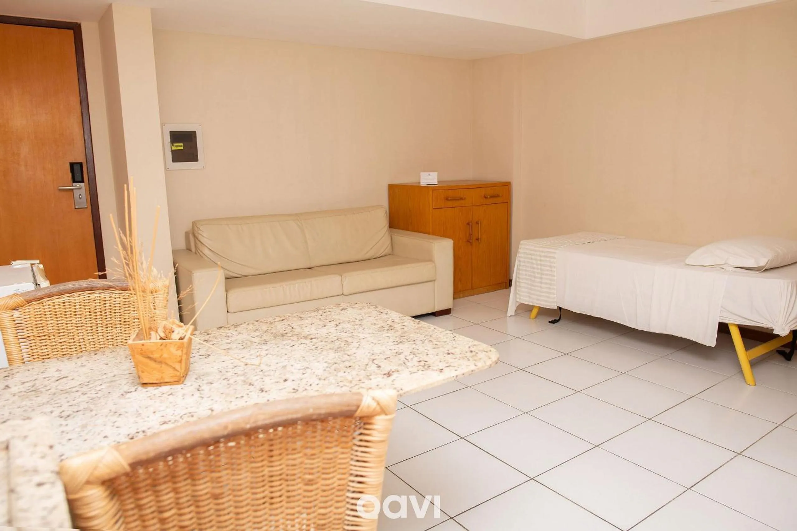 Bed in Vip Praia Hotel em Ponta Negra