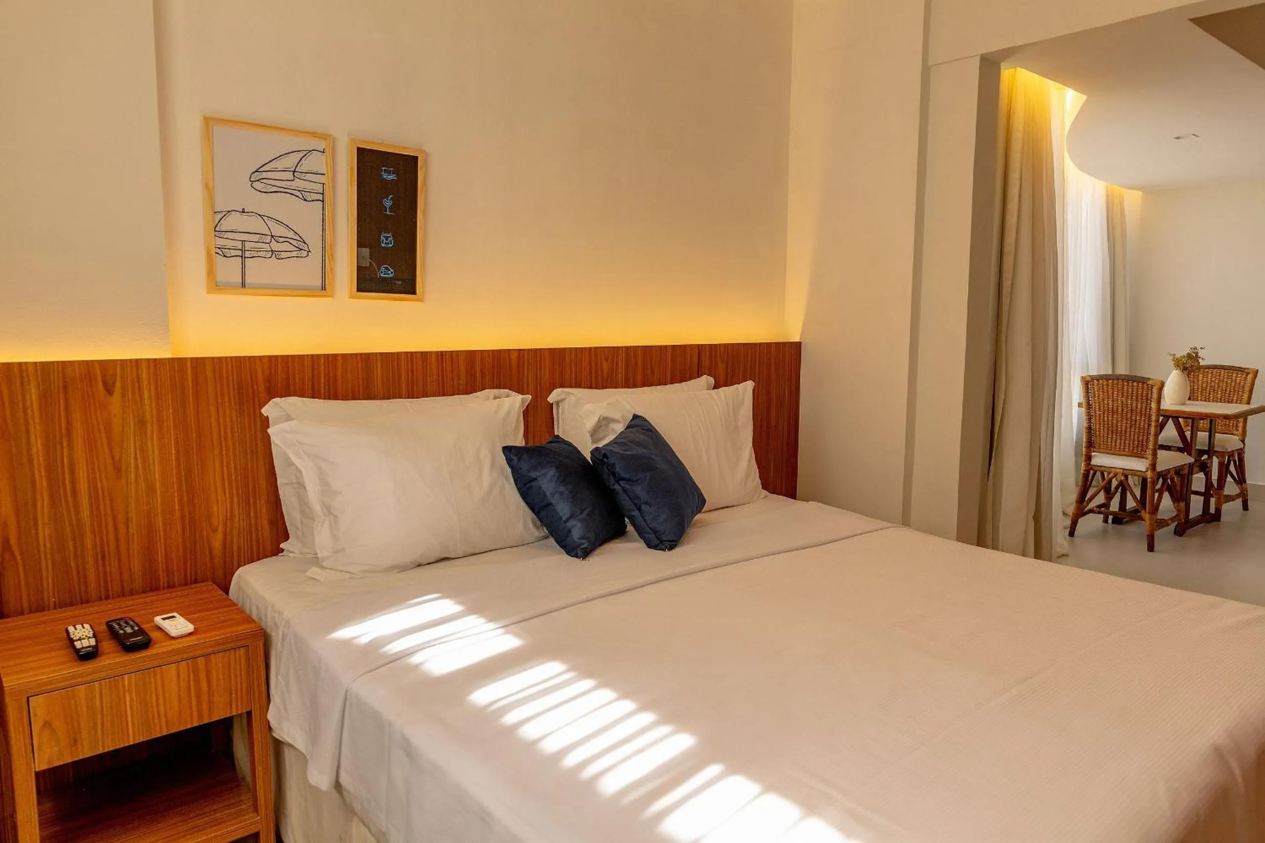 Bed in Vip Praia Hotel em Ponta Negra