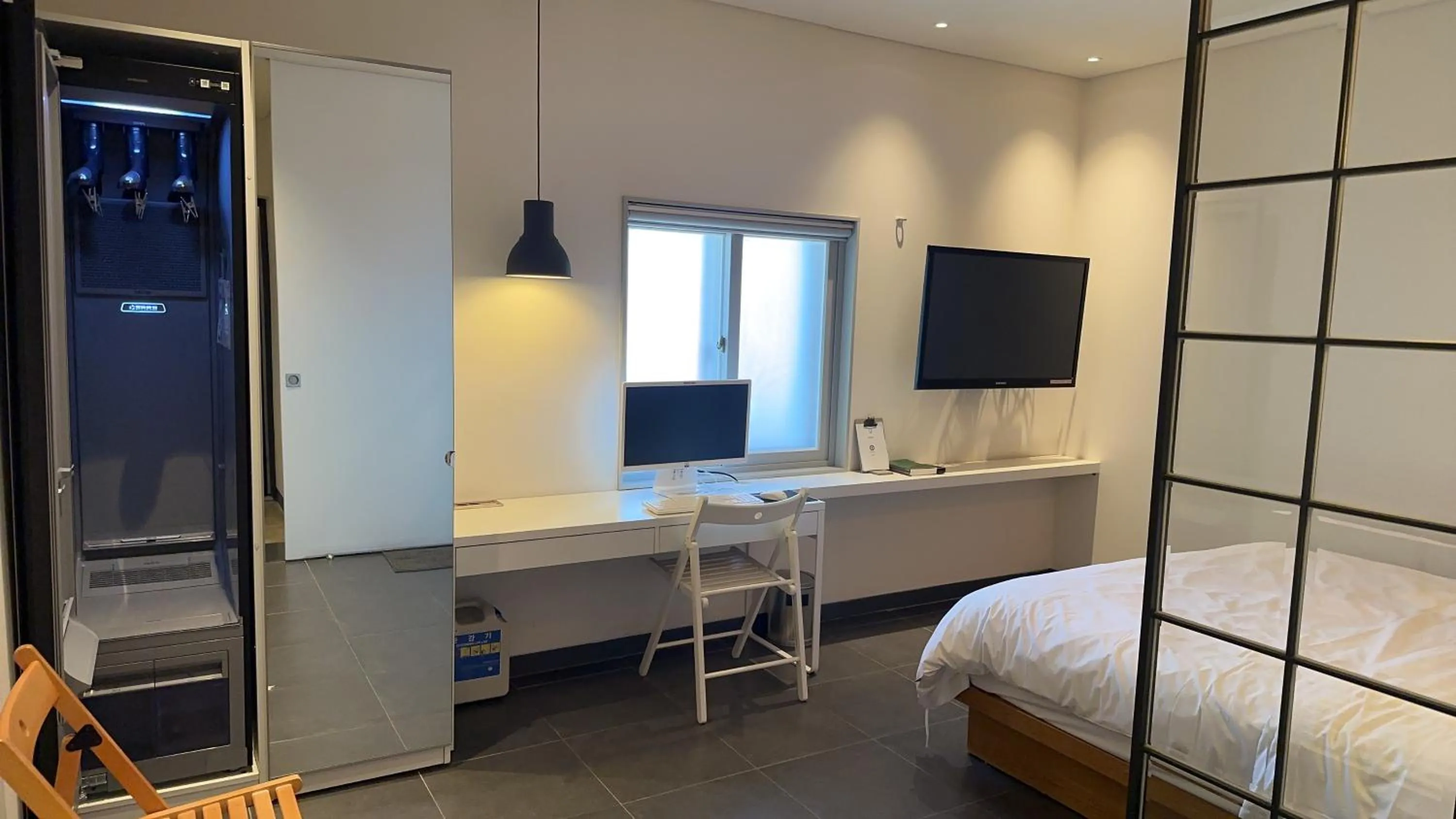 Decorative detail, Bed in Gwangju Hotel the spot