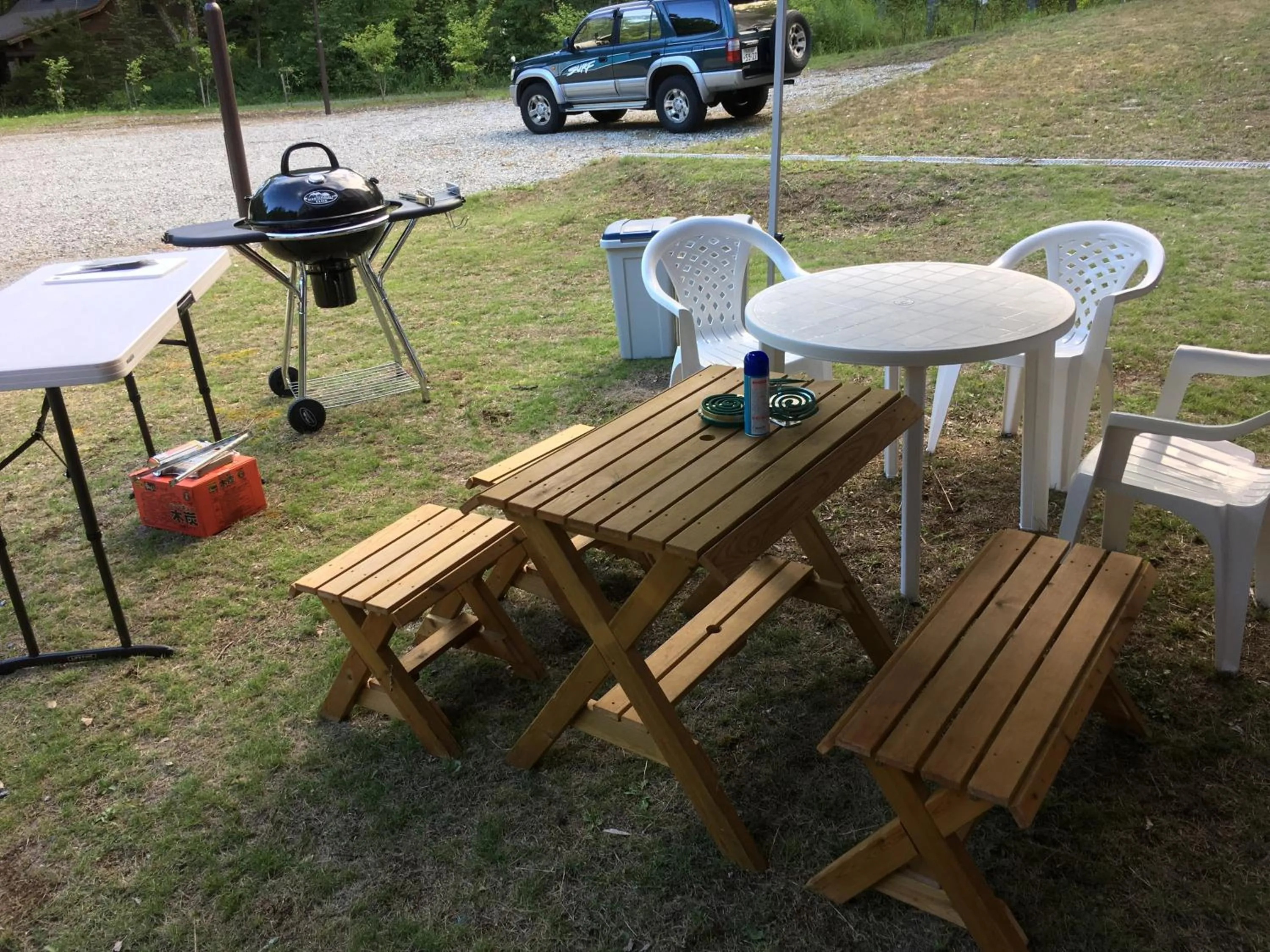 BBQ facilities in Hakuba Grand Apartments