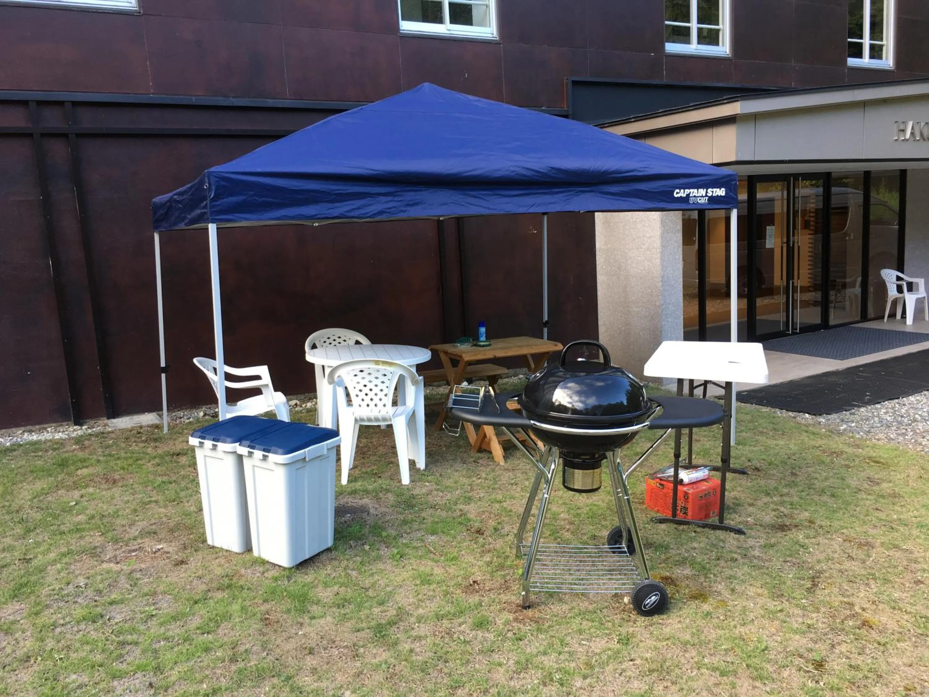 BBQ facilities in Hakuba Grand Apartments