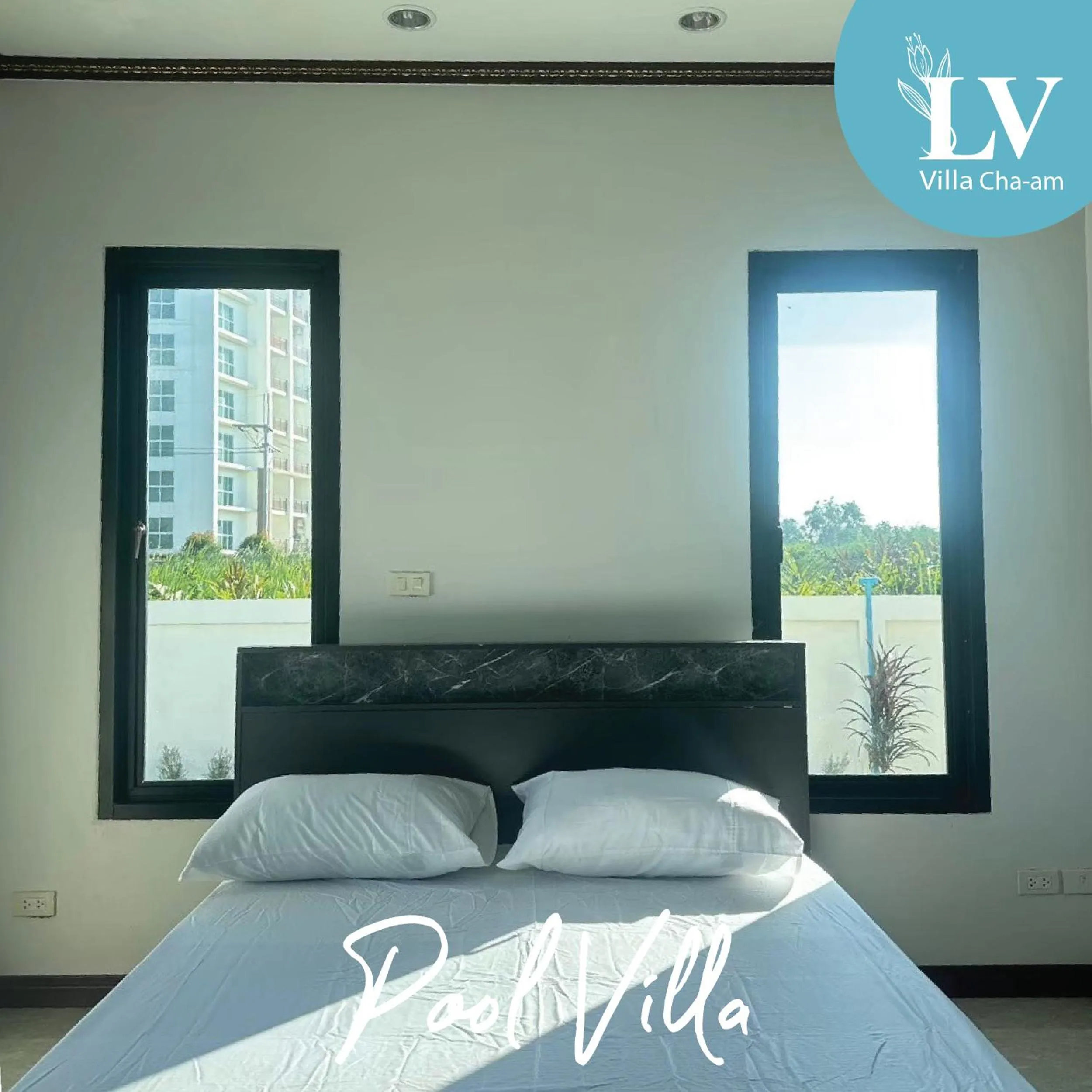 Photo of the whole room, Bed in LV Villa Cha-am