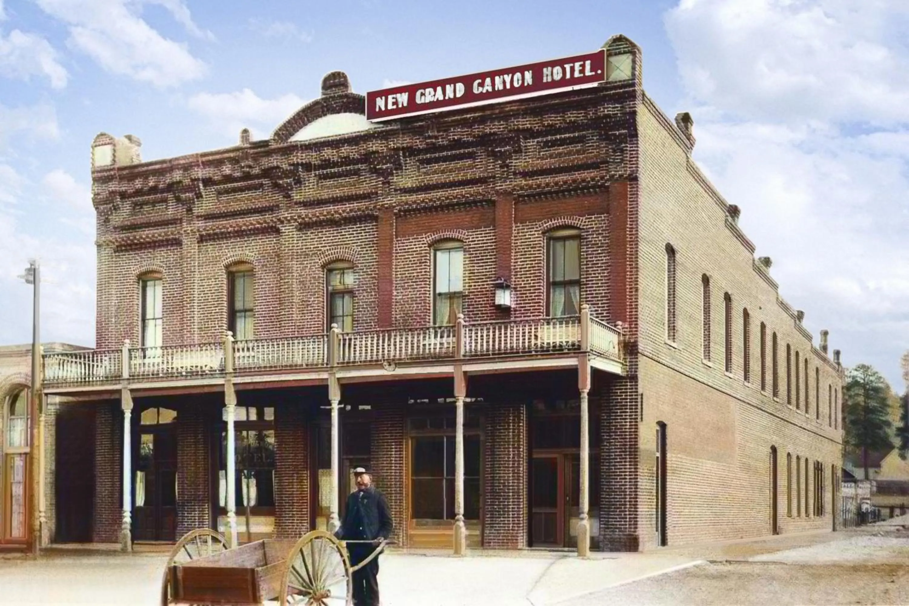 Property building in The Historic Grand Canyon Hotel