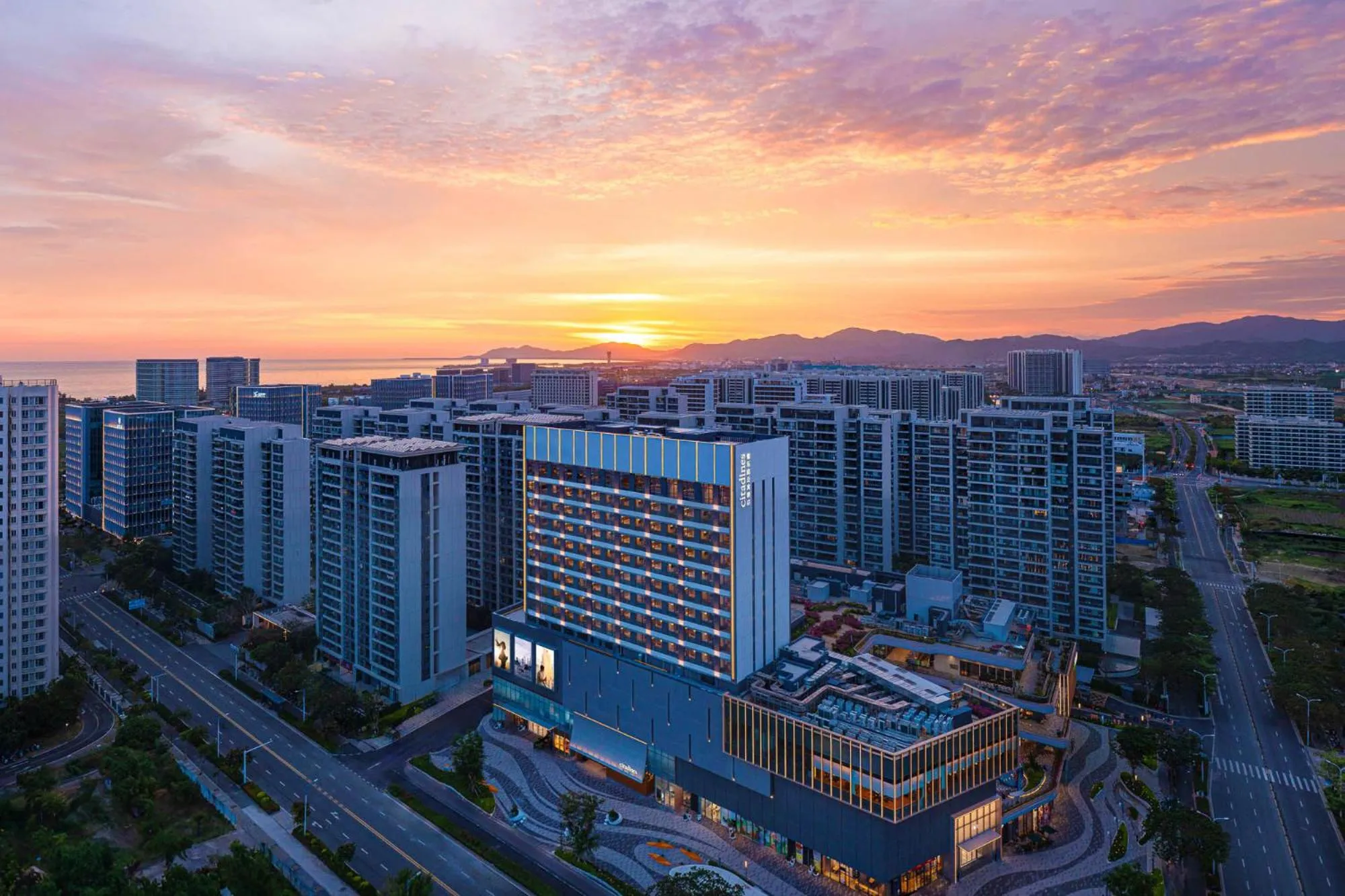 Property building in Citadines Yazhou Bay Sanya