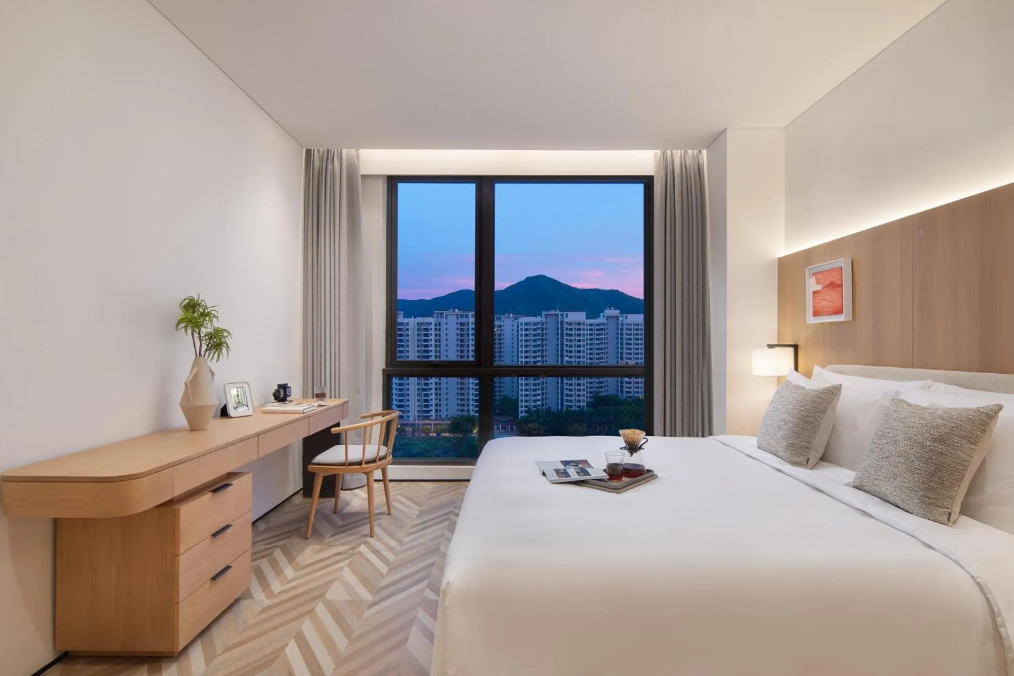 Bed in Citadines Yazhou Bay Sanya