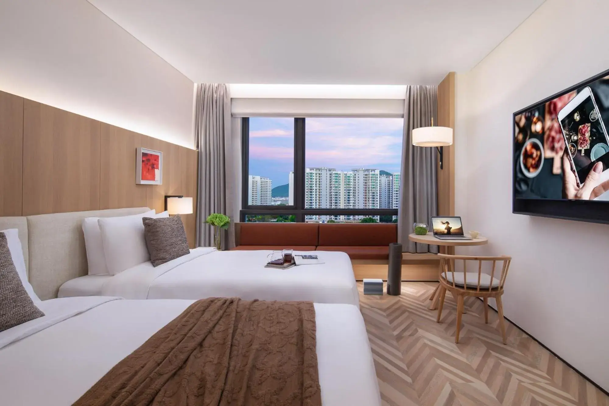 Double Room with Two Double Beds in Citadines Yazhou Bay Sanya Double Room with Two Double Beds in Citadines Yazhou Bay Sanya