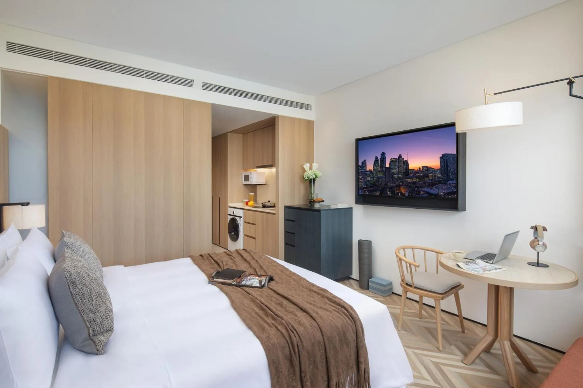 Photo of the whole room in Citadines Yazhou Bay Sanya