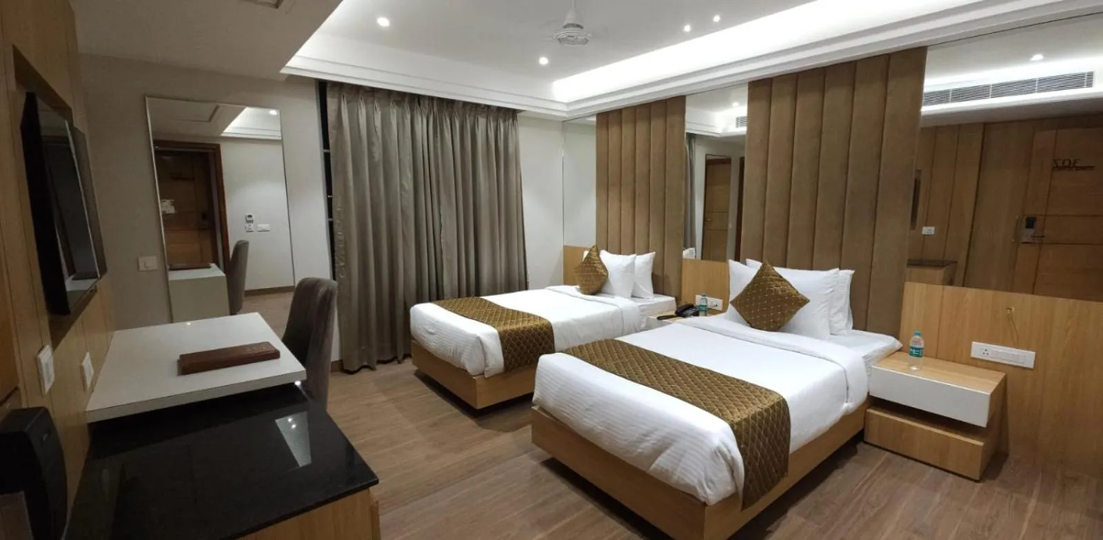 Bed in Hotel Alwar Royals