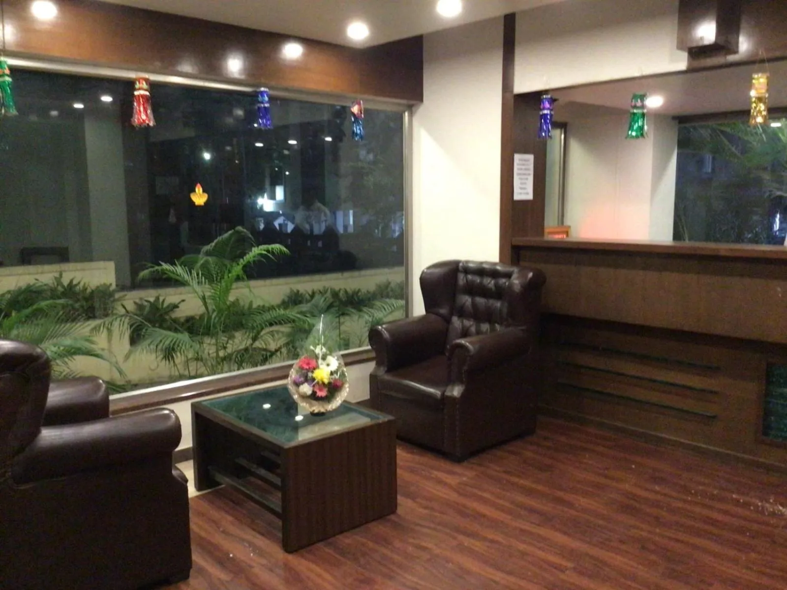 Seating area in IVY Studio