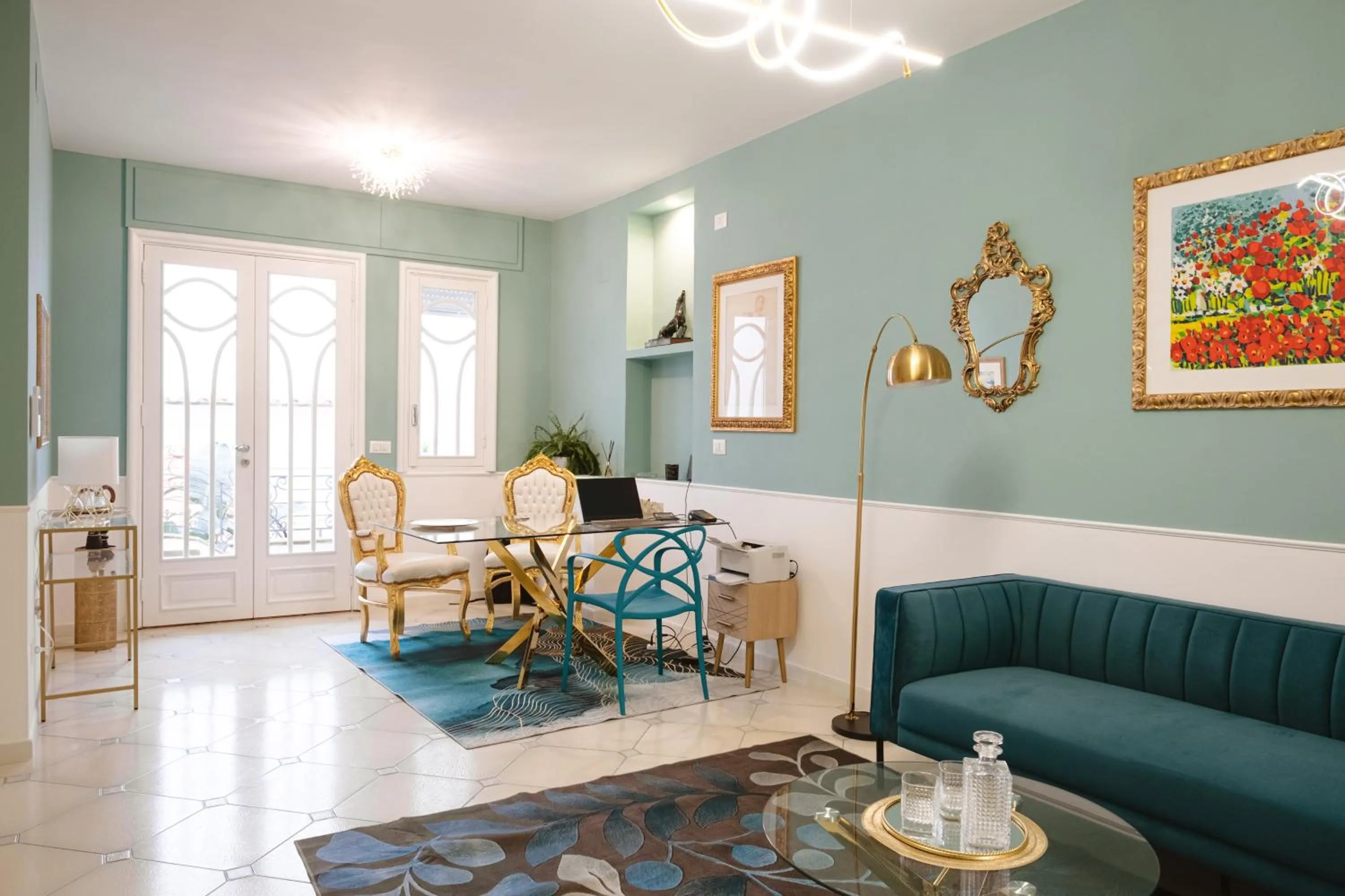 Living room in ALBERGO DIFFUSO Dimora Rossi Charme B&B