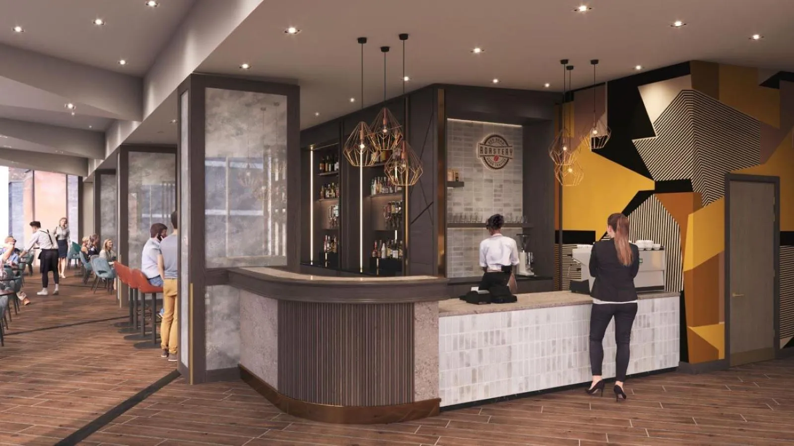 Restaurant/places to eat in Maldron Hotel Manchester Cathedral Quarter