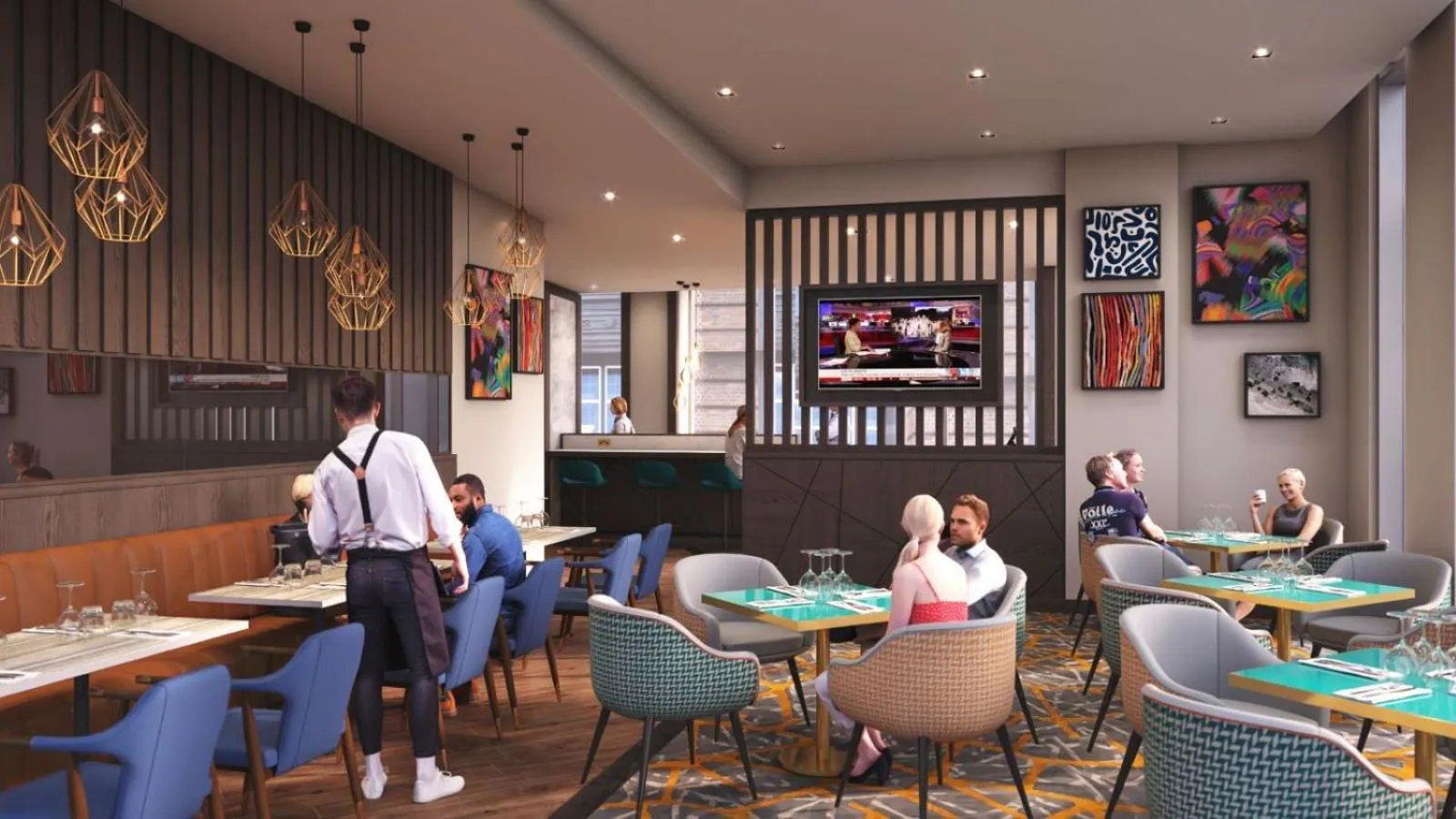 Restaurant/places to eat in Maldron Hotel Manchester Cathedral Quarter