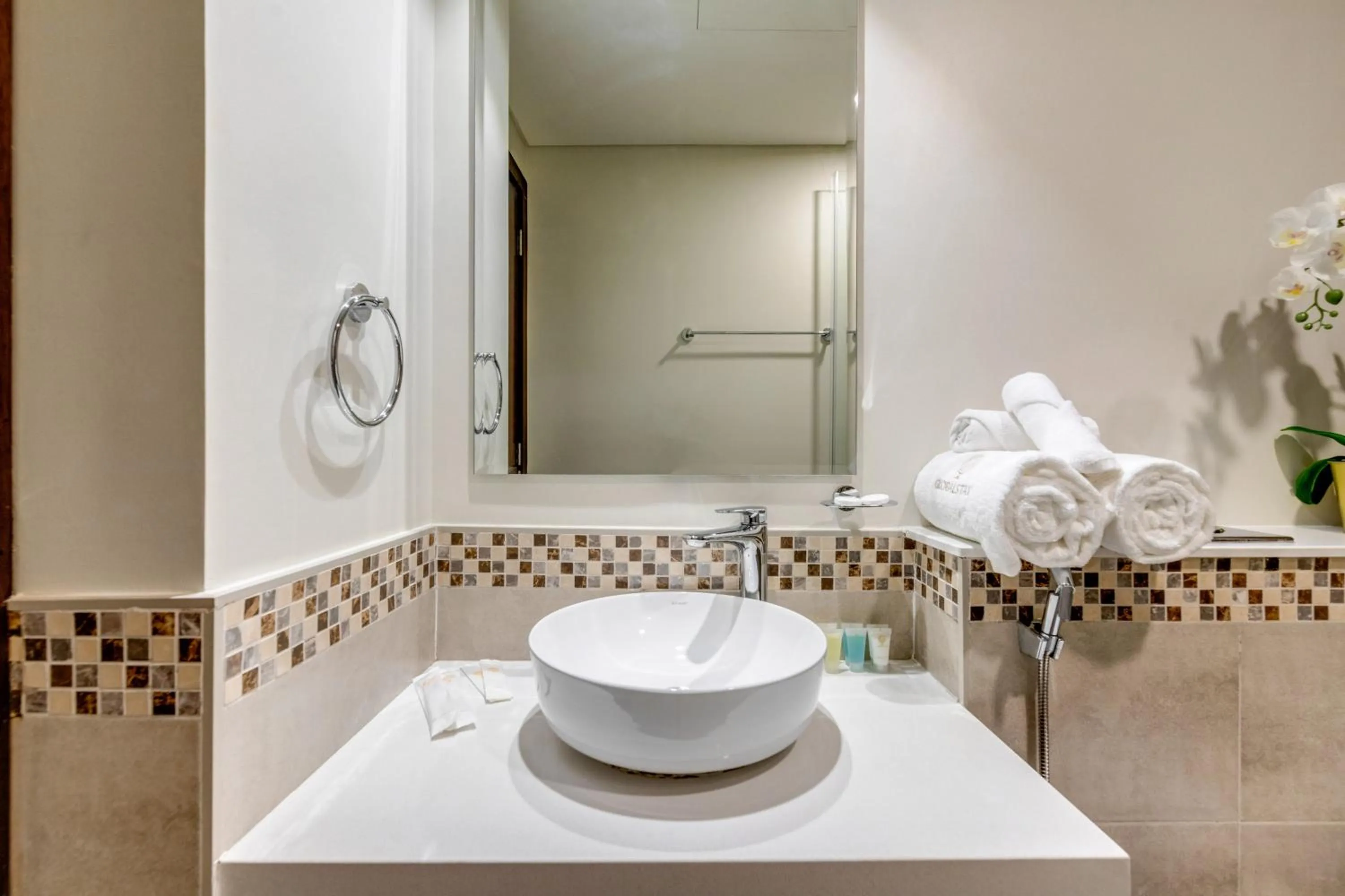 Bathroom in GLOBALSTAY. Luxury Apartments Near The Dubai Canal