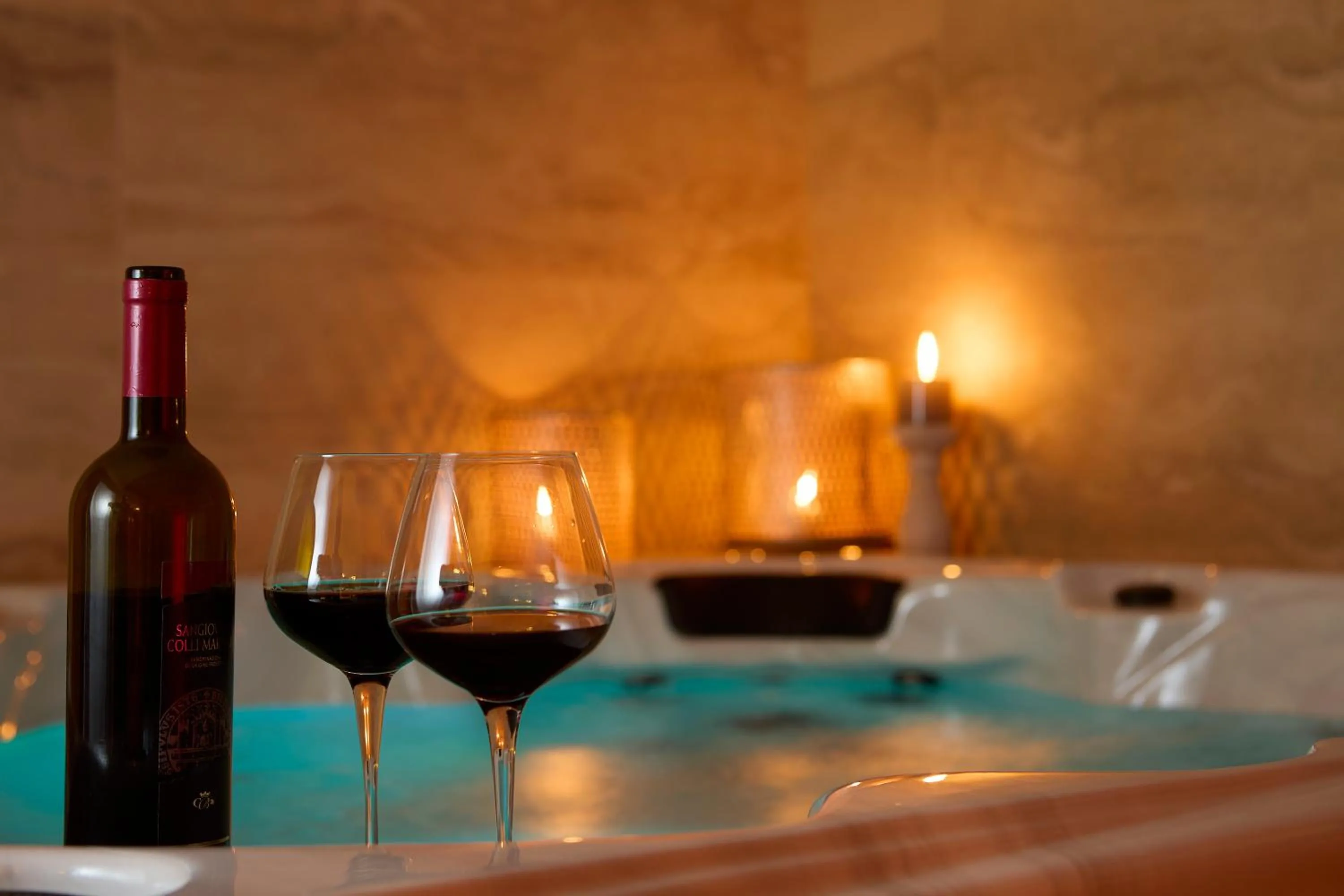 Hot Tub in Luci di Assisi B&B Wellness