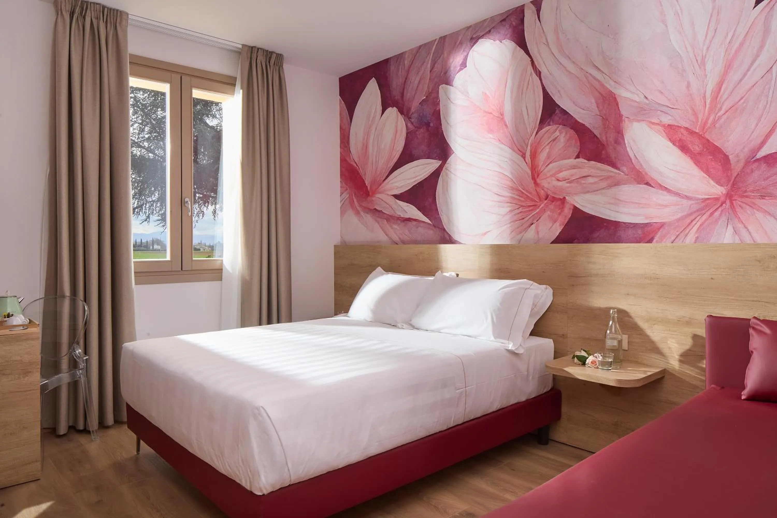 Bed in Luci di Assisi B&B Wellness