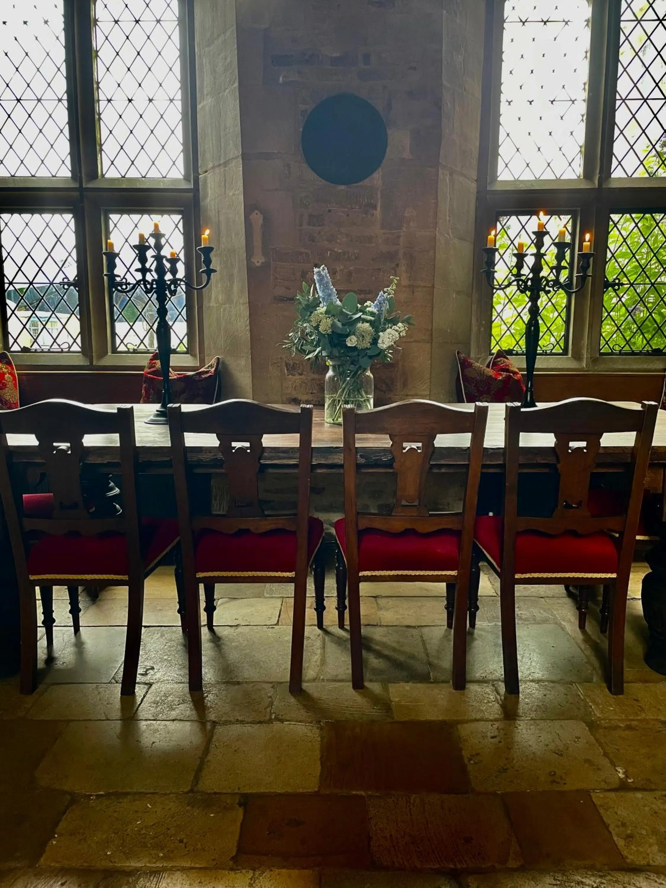 Seating area in The Crown at Shipton