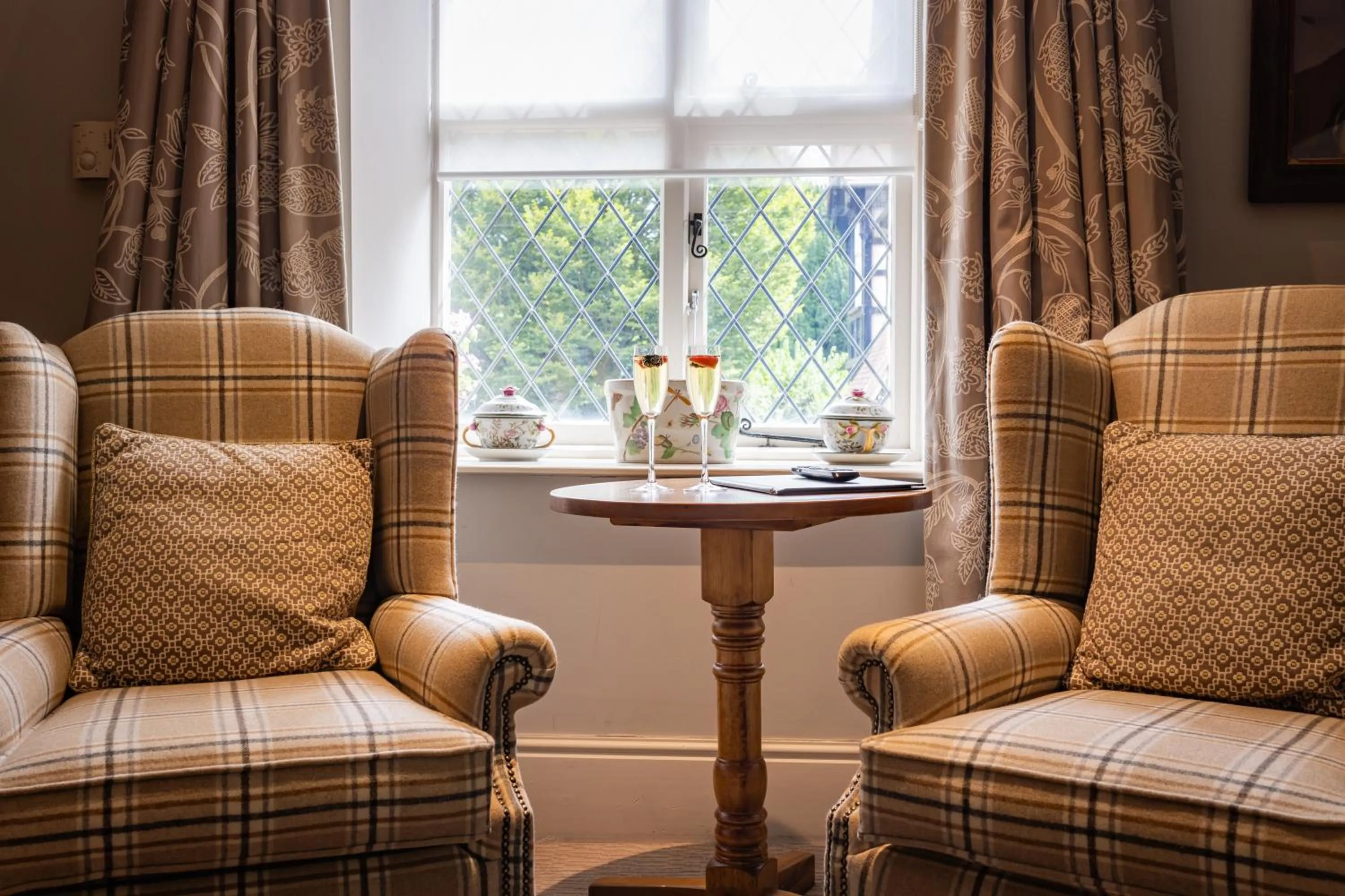 Decorative detail in The Red Lion Hotel