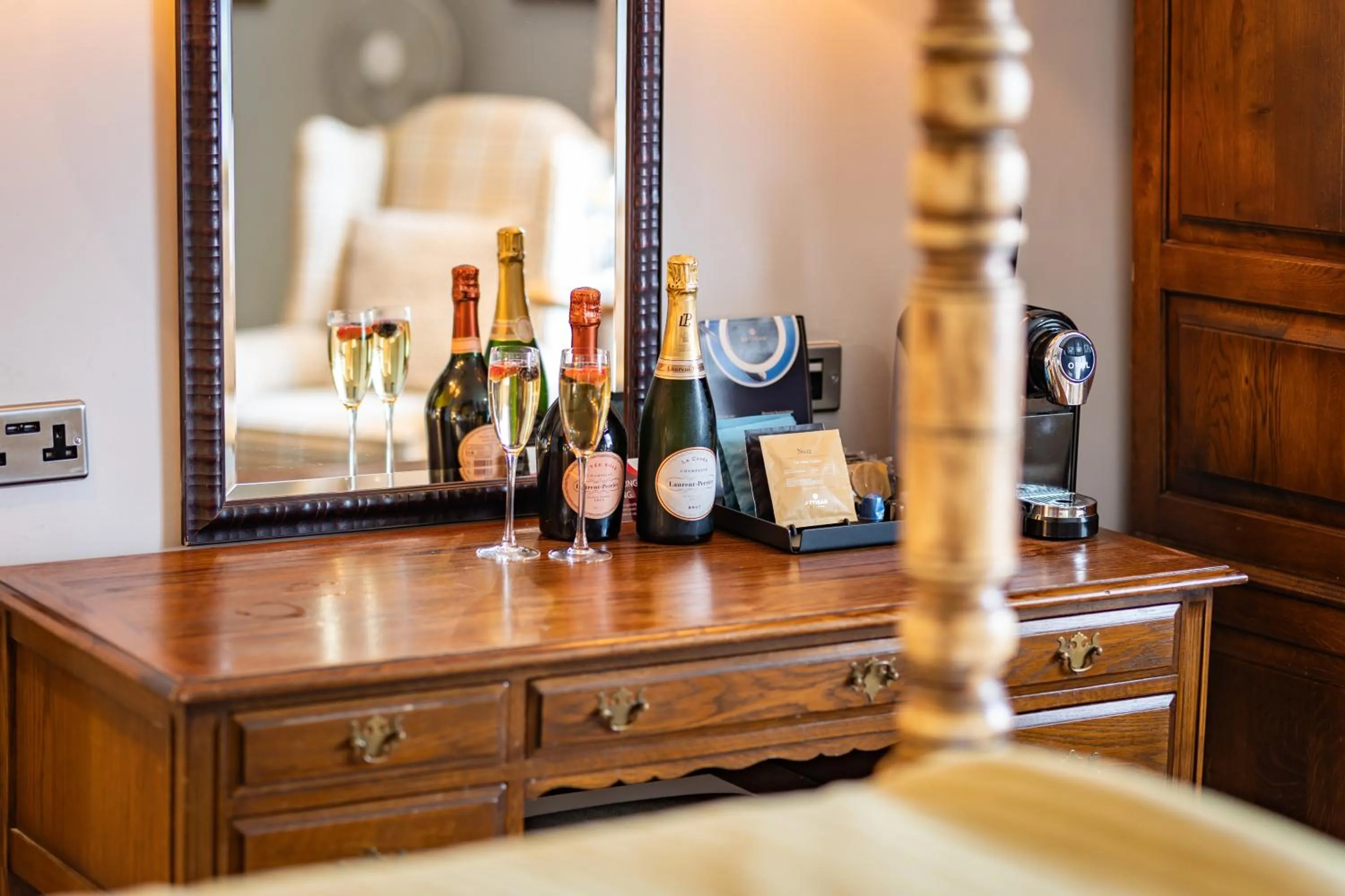 Decorative detail in The Red Lion Hotel