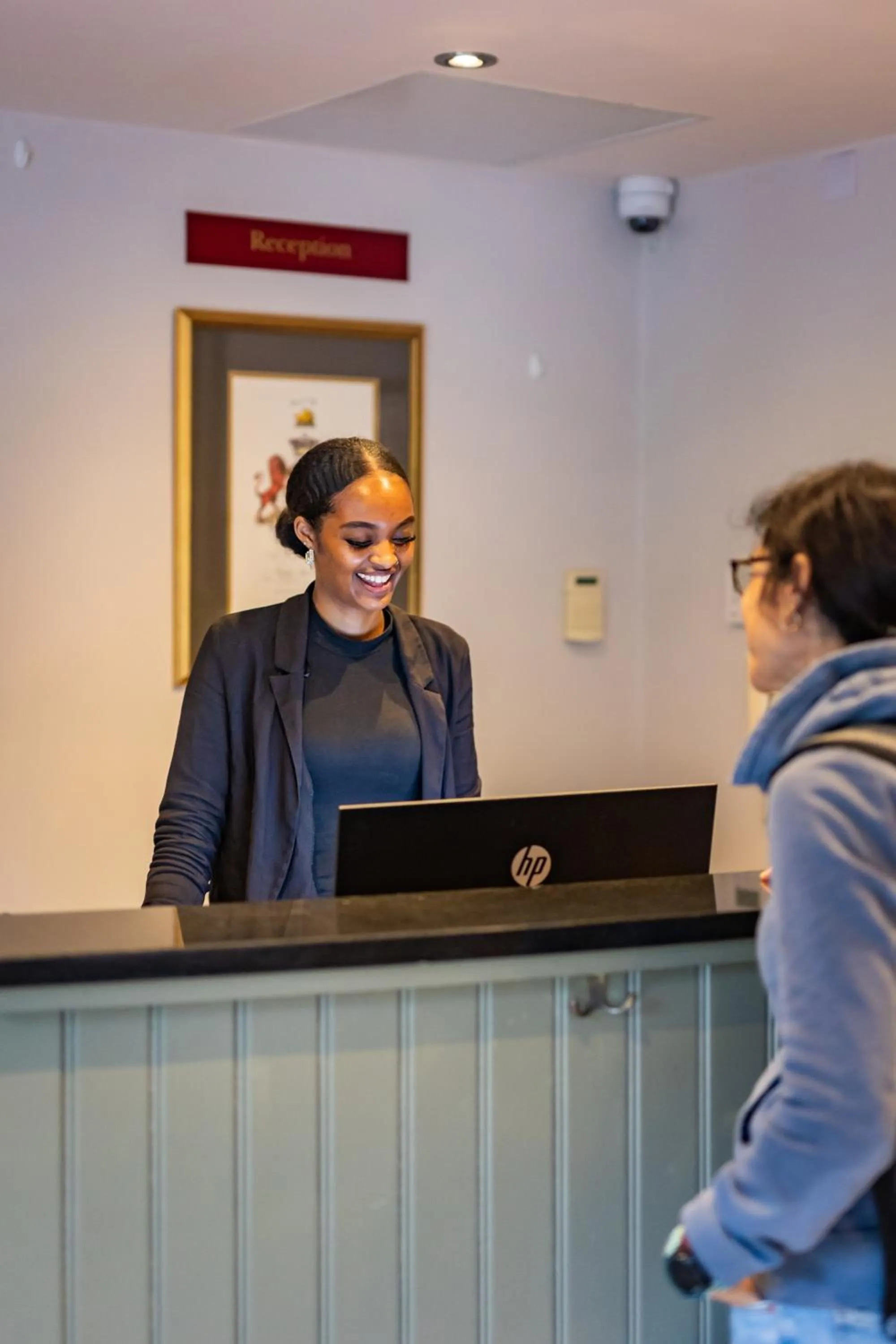Lobby or reception in The Red Lion Hotel
