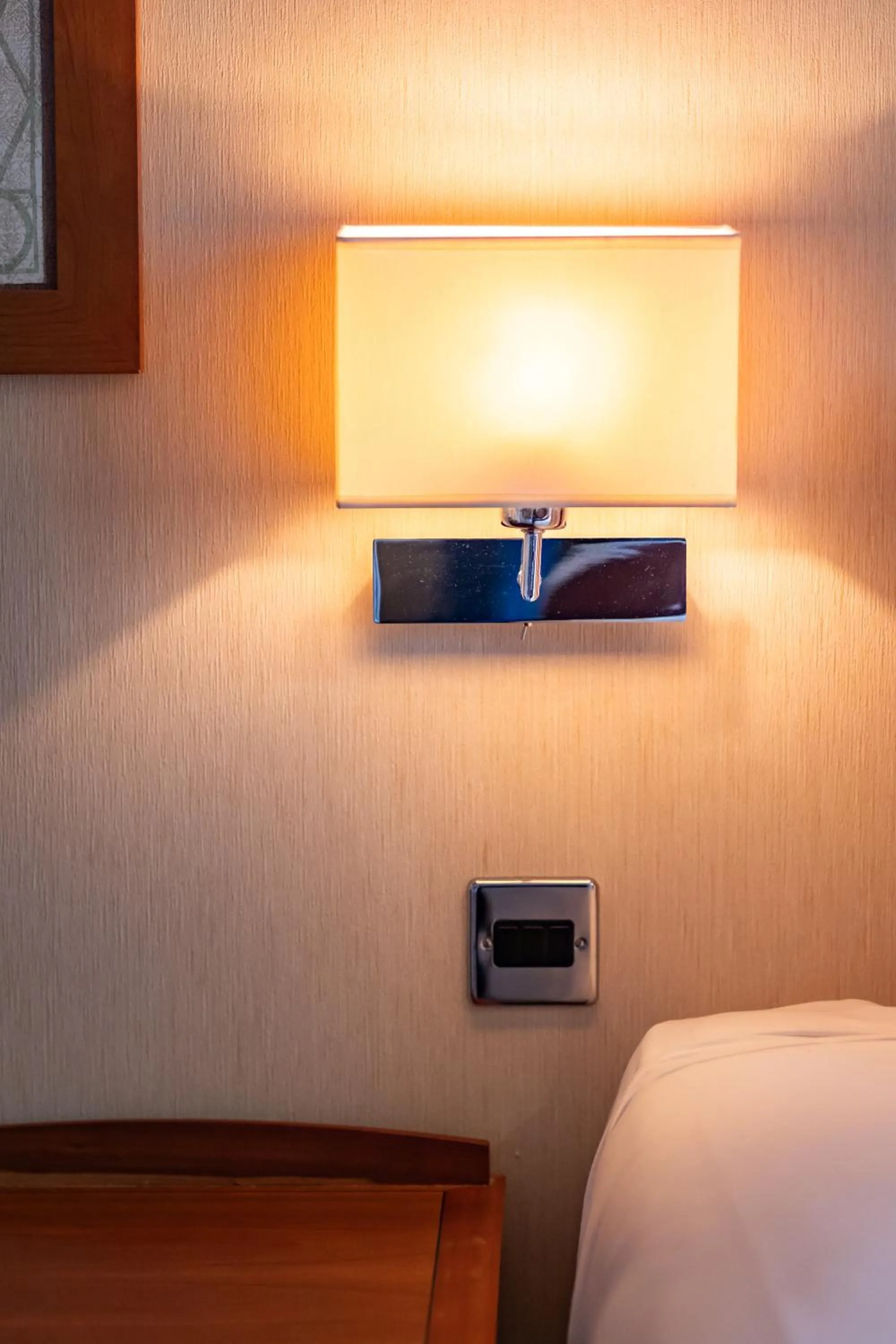 Decorative detail, Bed in The Red Lion Hotel