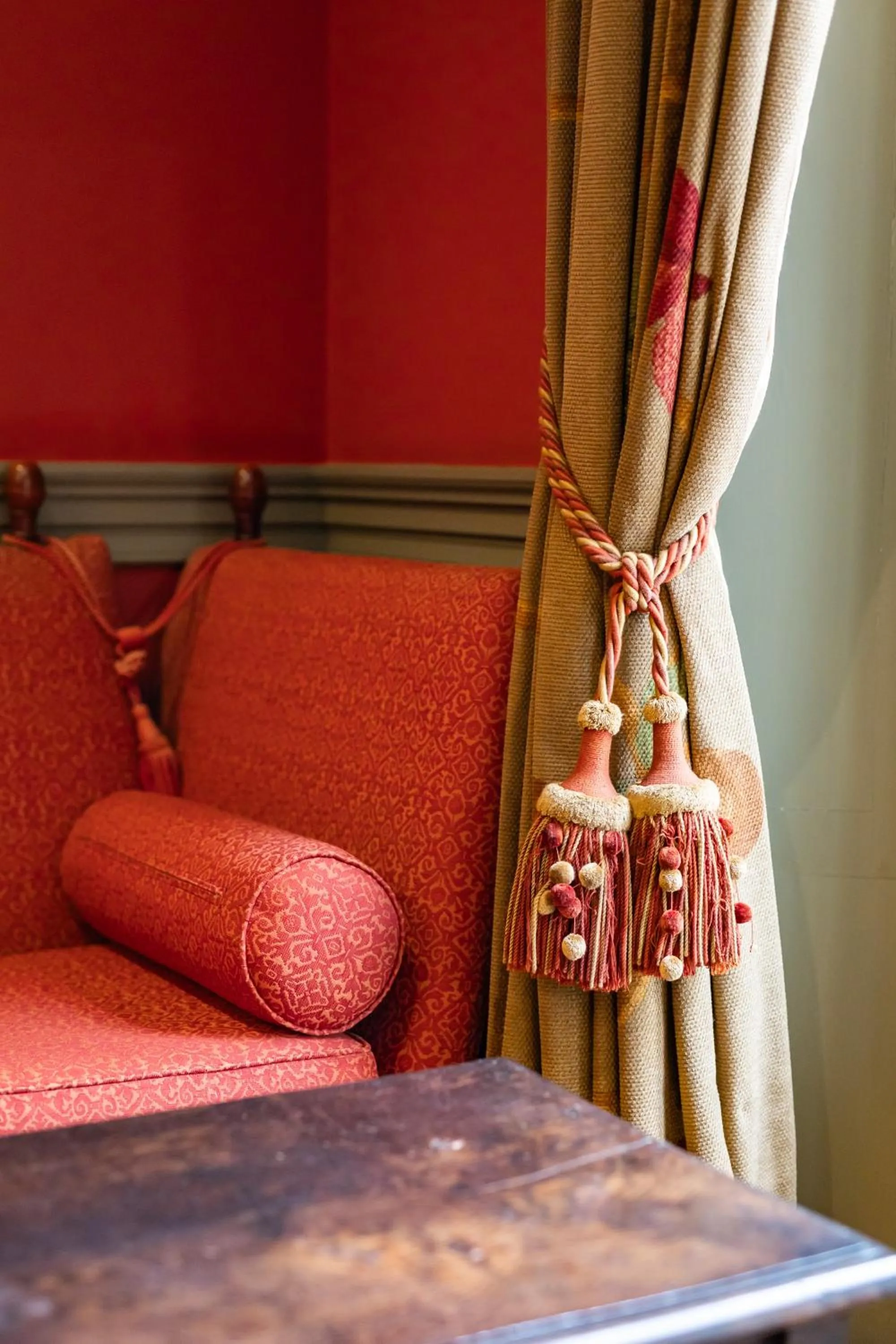 Decorative detail in The Red Lion Hotel