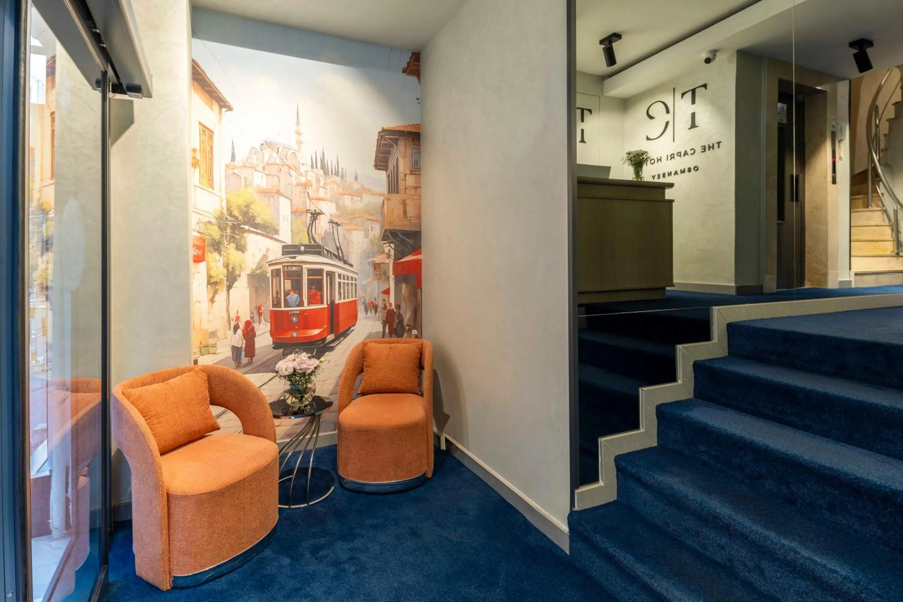 Lobby or reception in The Capri Hotel Osmanbey