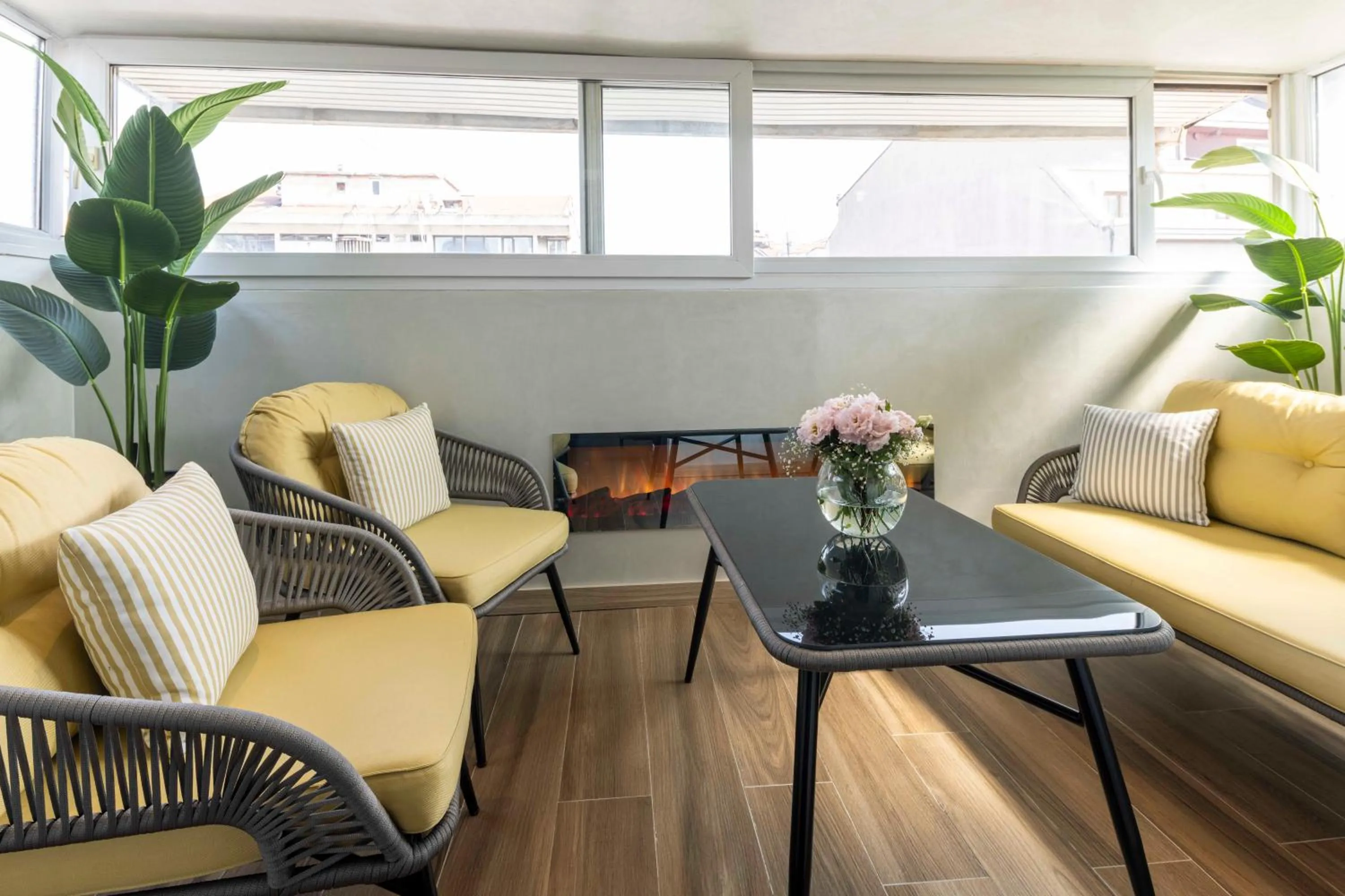 Balcony/Terrace in The Capri Hotel Osmanbey