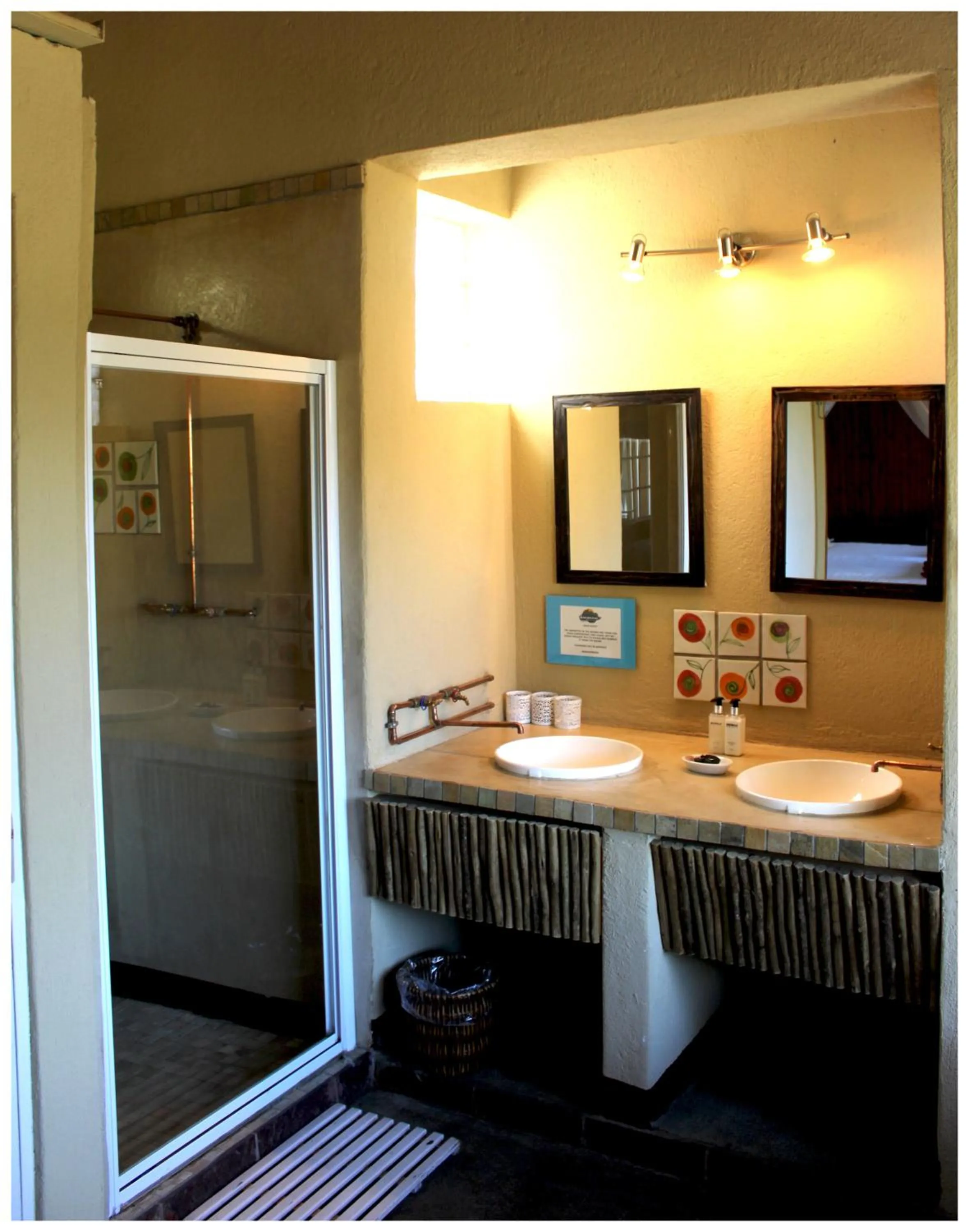 Bathroom in Blyde Mountain Country House