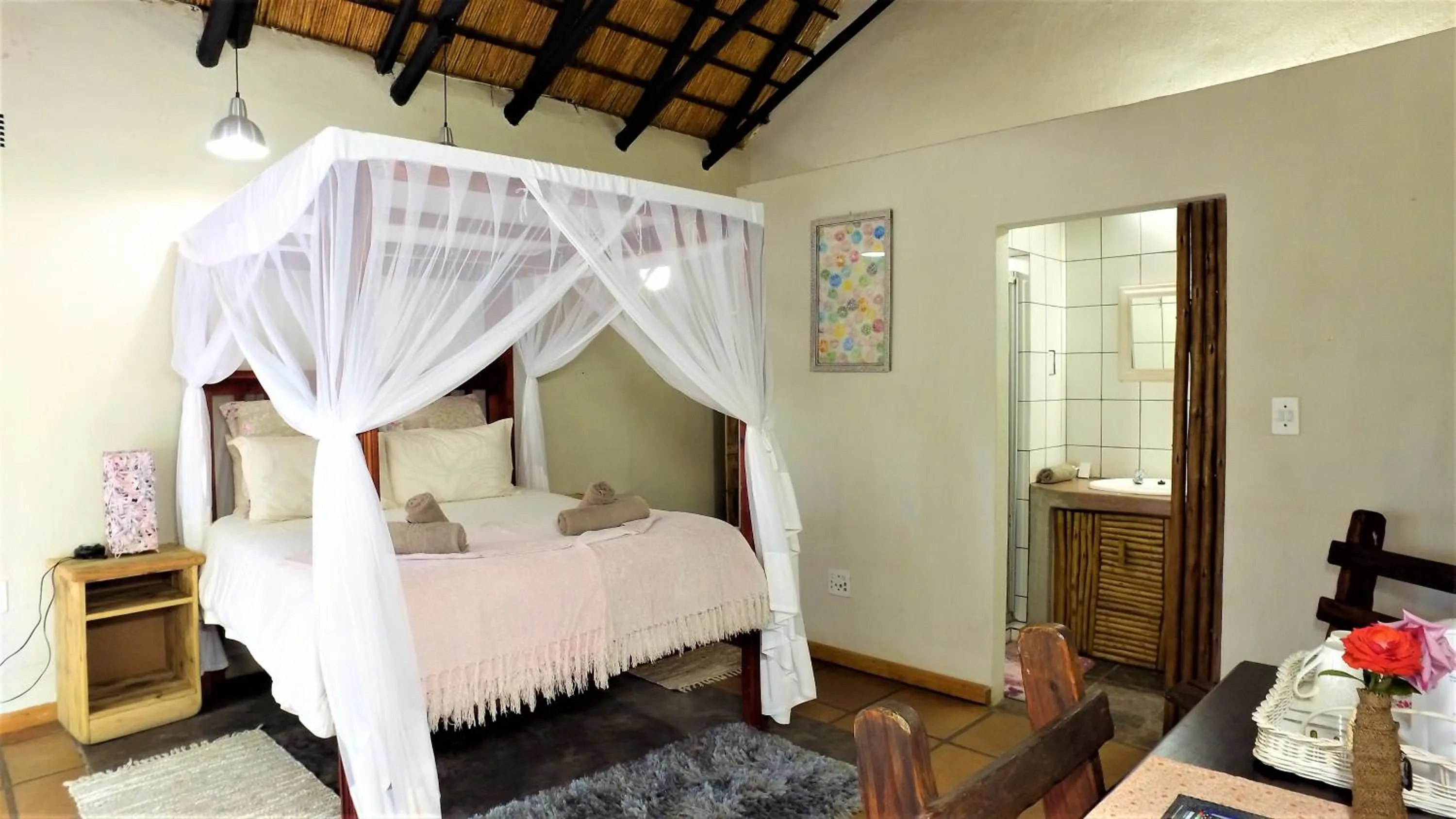 Bed in Blyde Mountain Country House