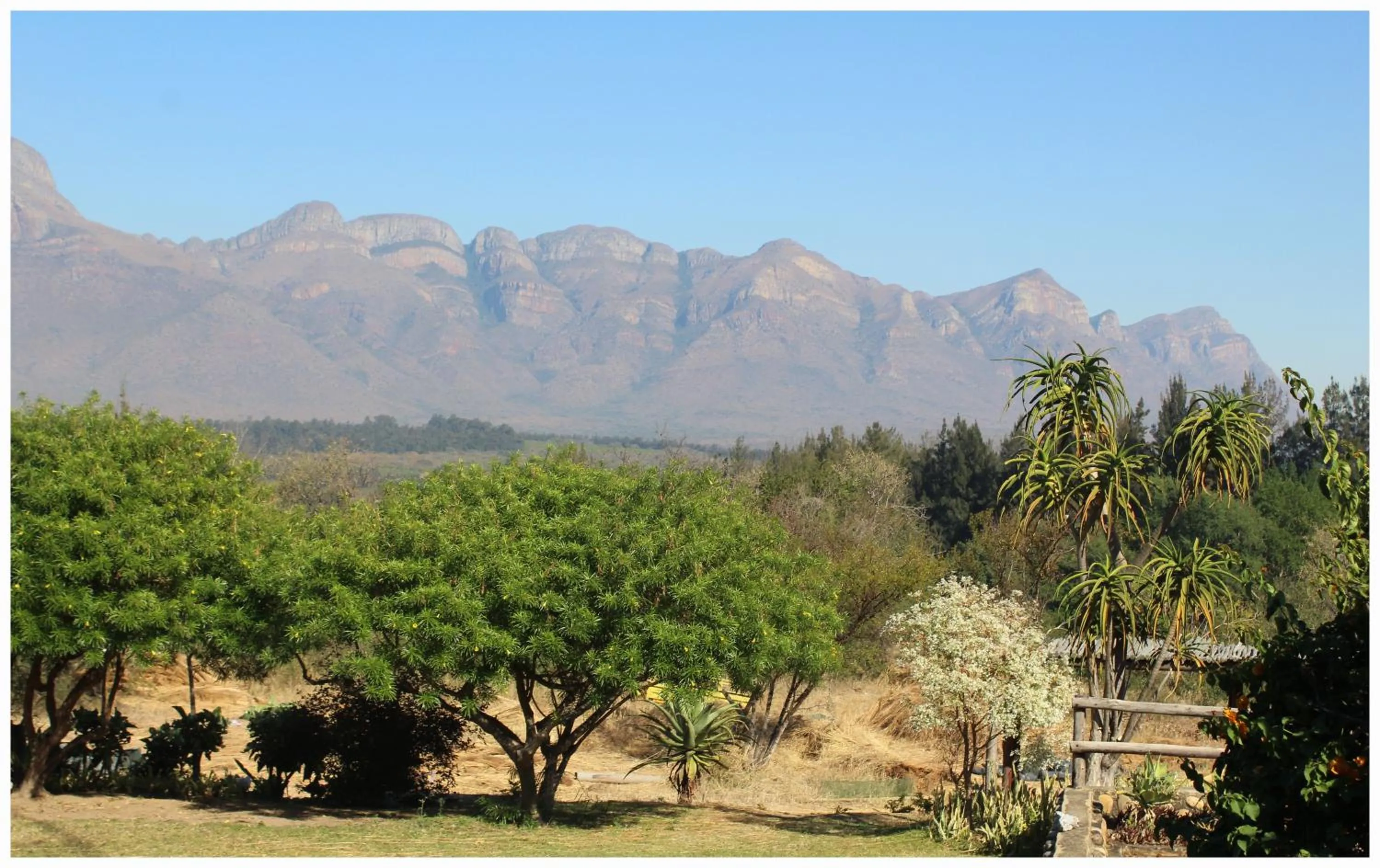 Mountain view in Blyde Mountain Country House