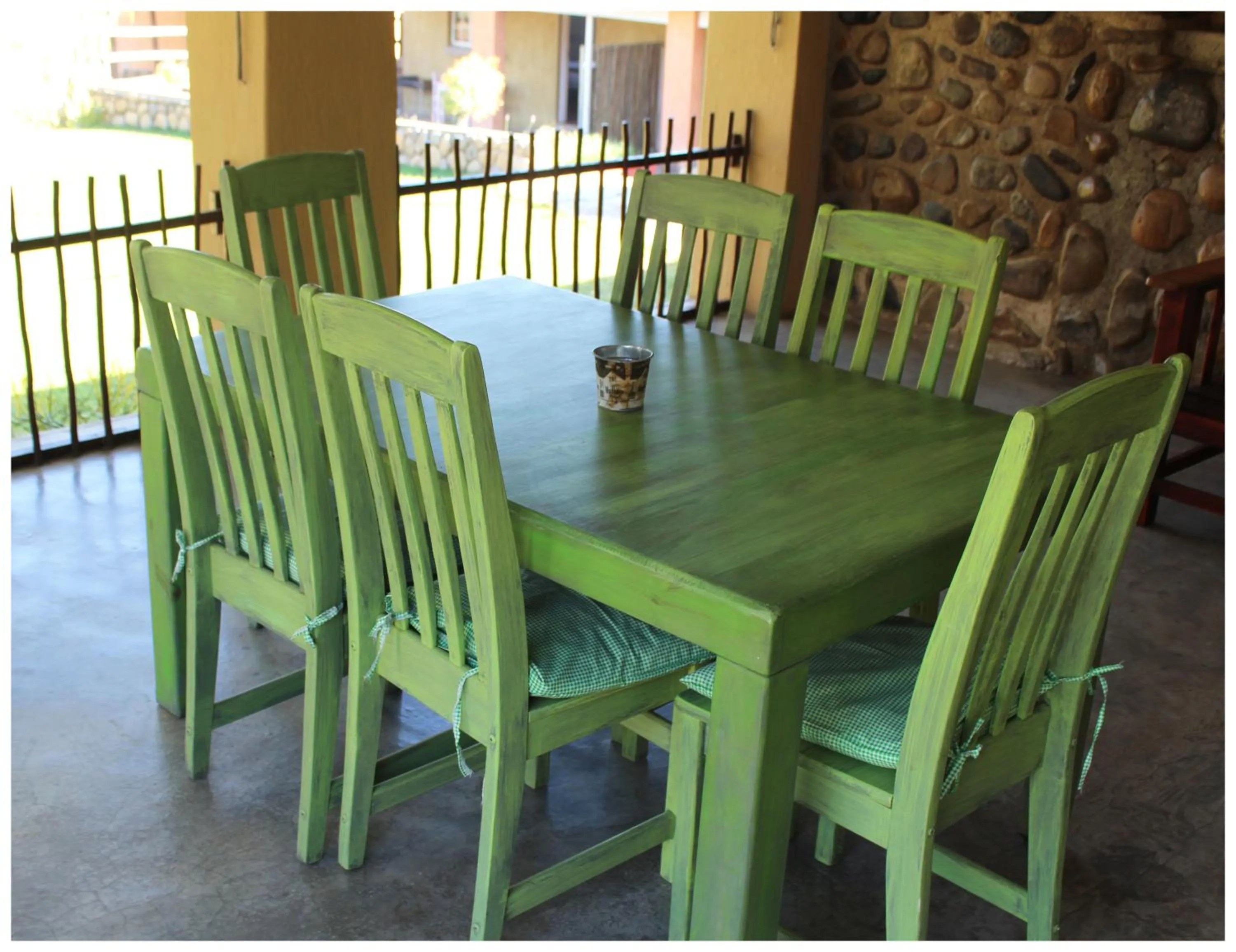 Patio in Blyde Mountain Country House