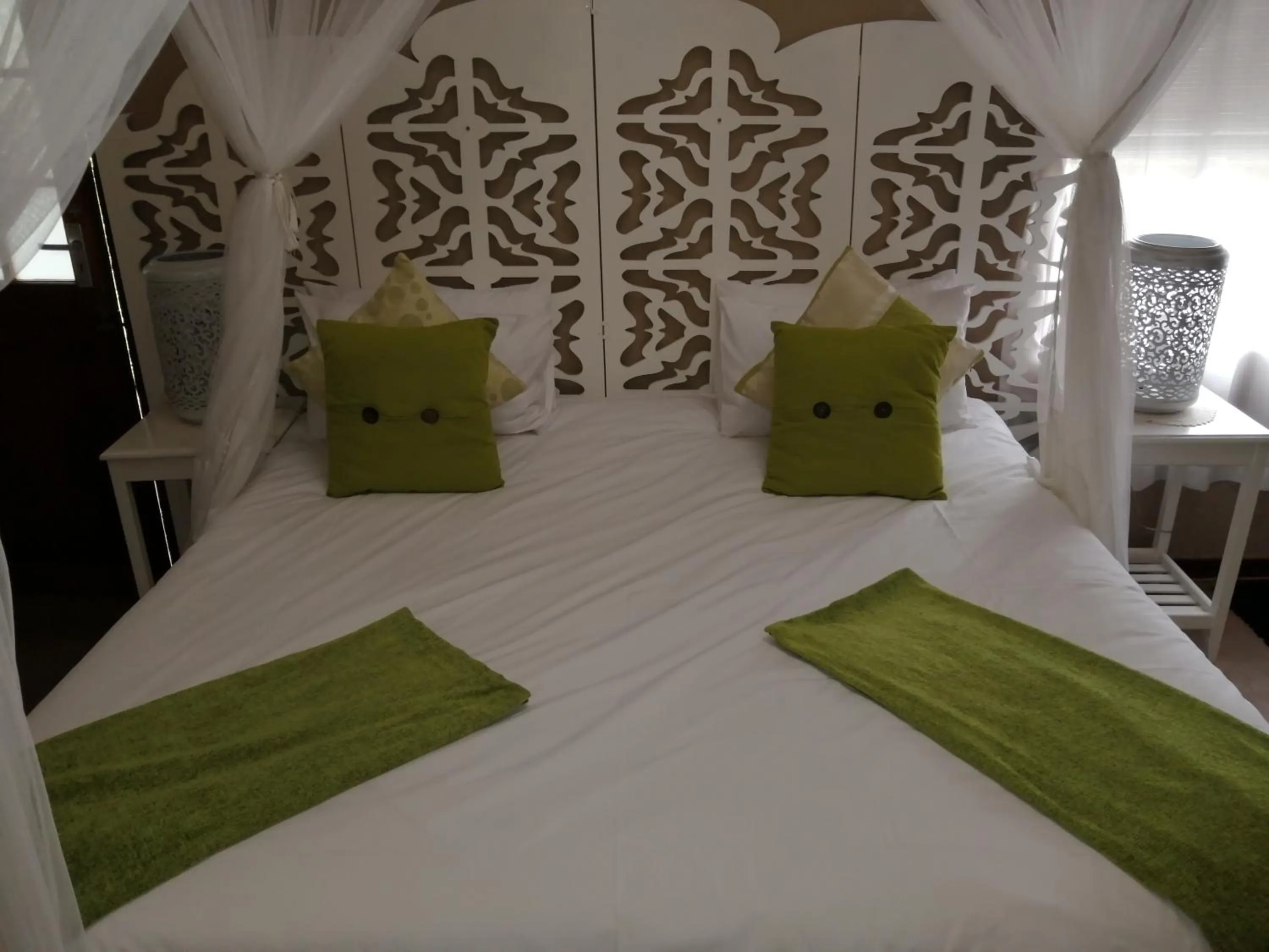 Bed in Blyde Mountain Country House